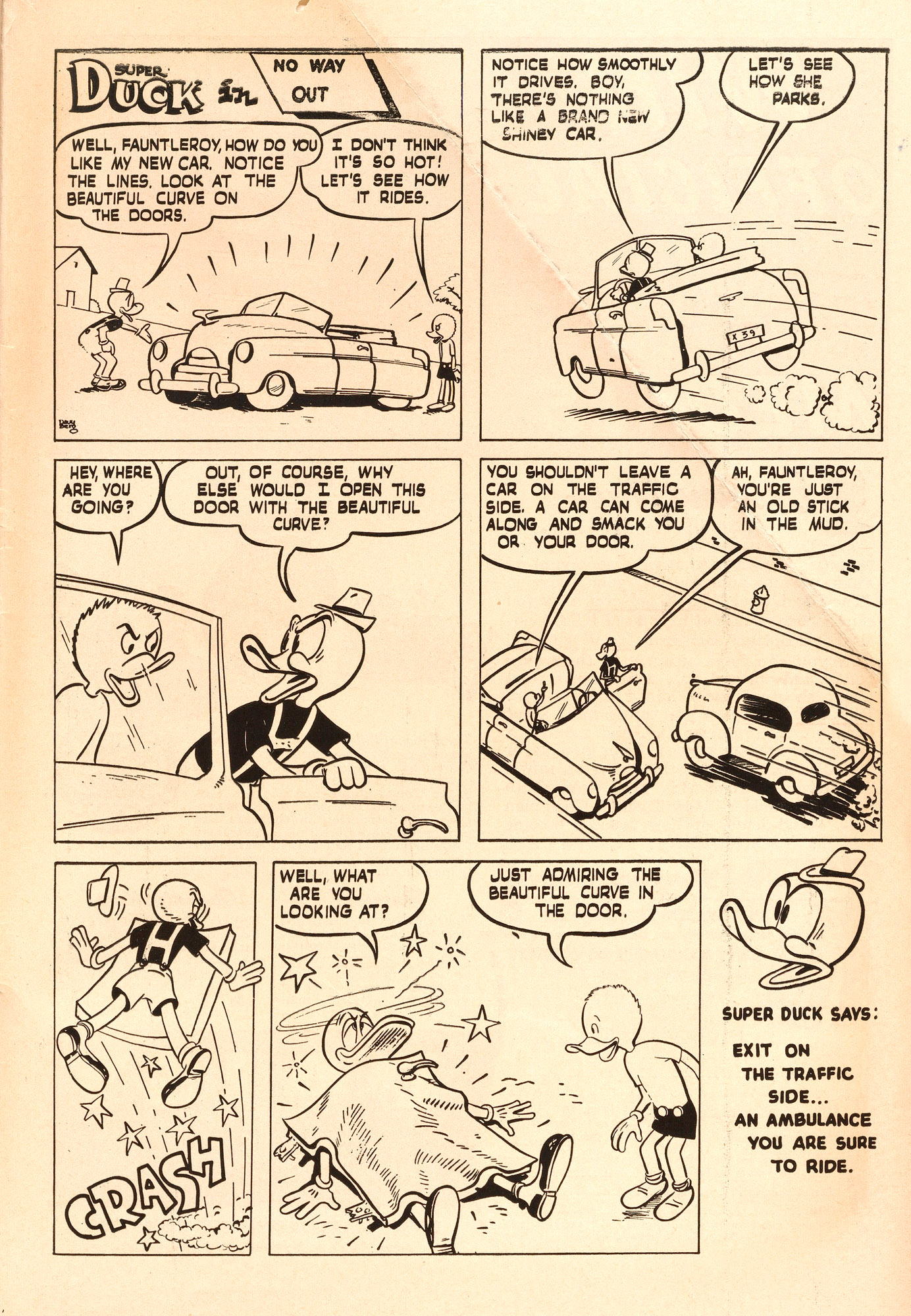 Read online Super Duck Comics comic -  Issue #37 - 51
