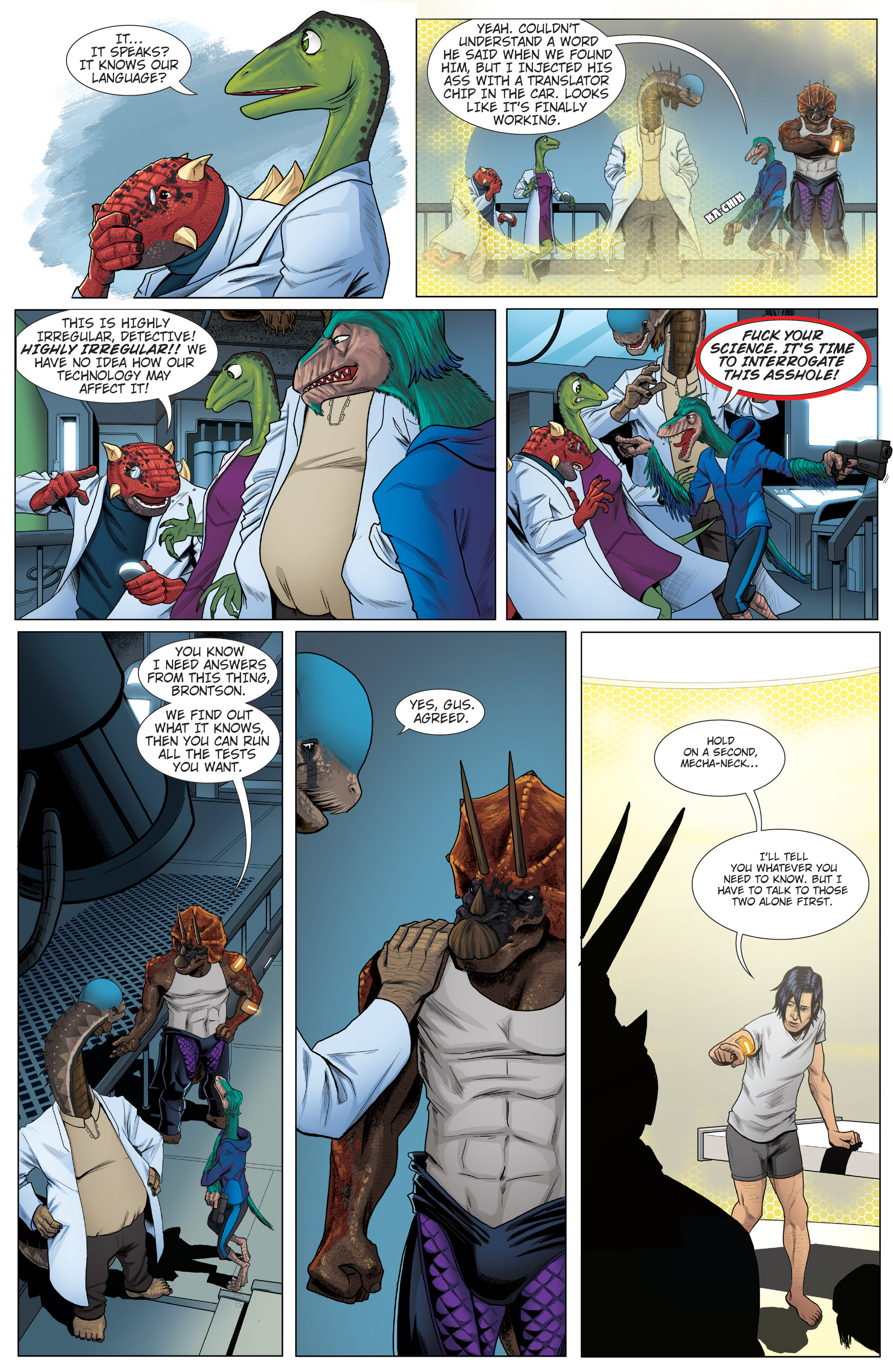 Read online Voracious: Feeding Time comic -  Issue #3 - 8