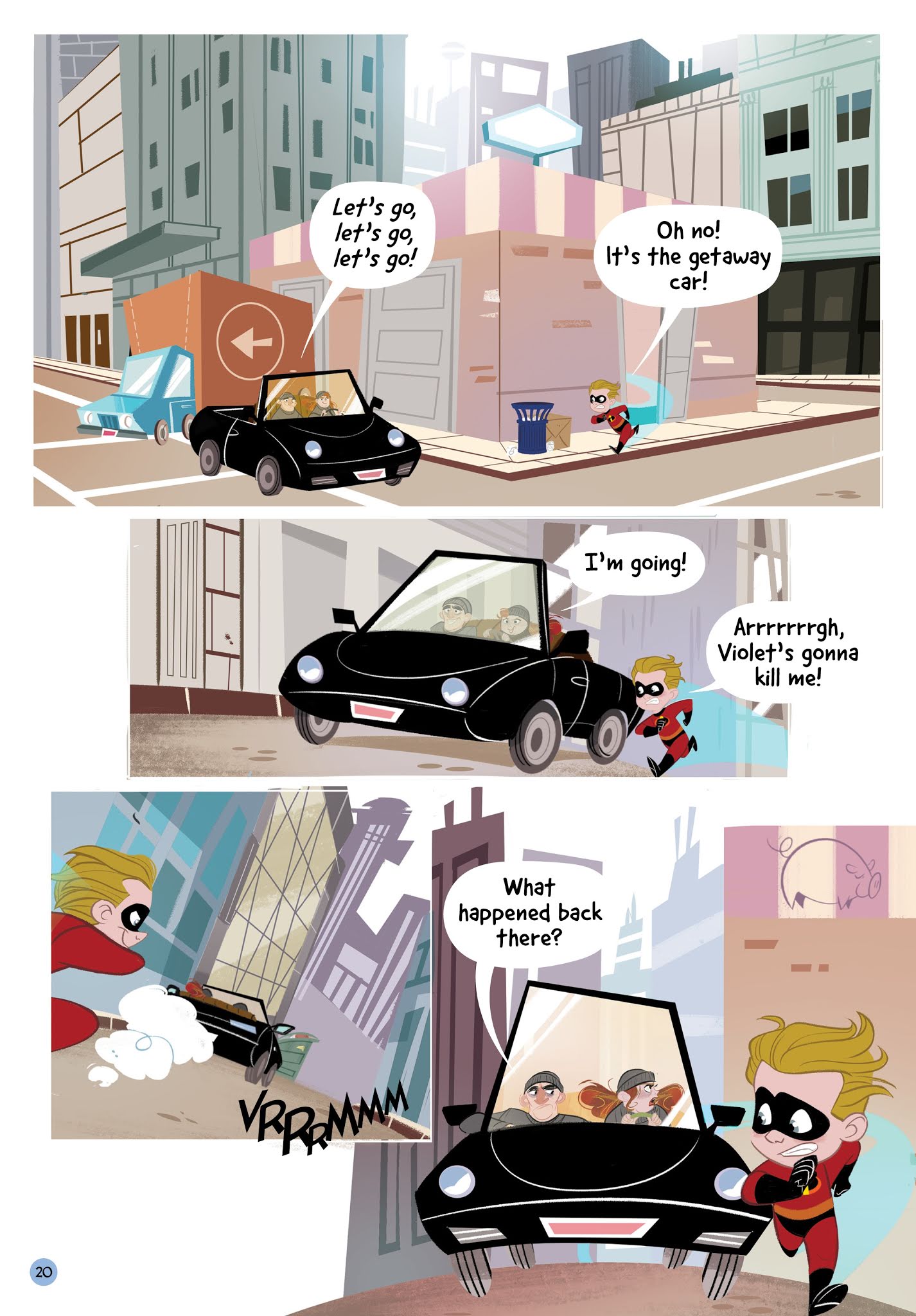 Read online Disney·PIXAR The Incredibles 2: Heroes at Home comic -  Issue # Full - 19