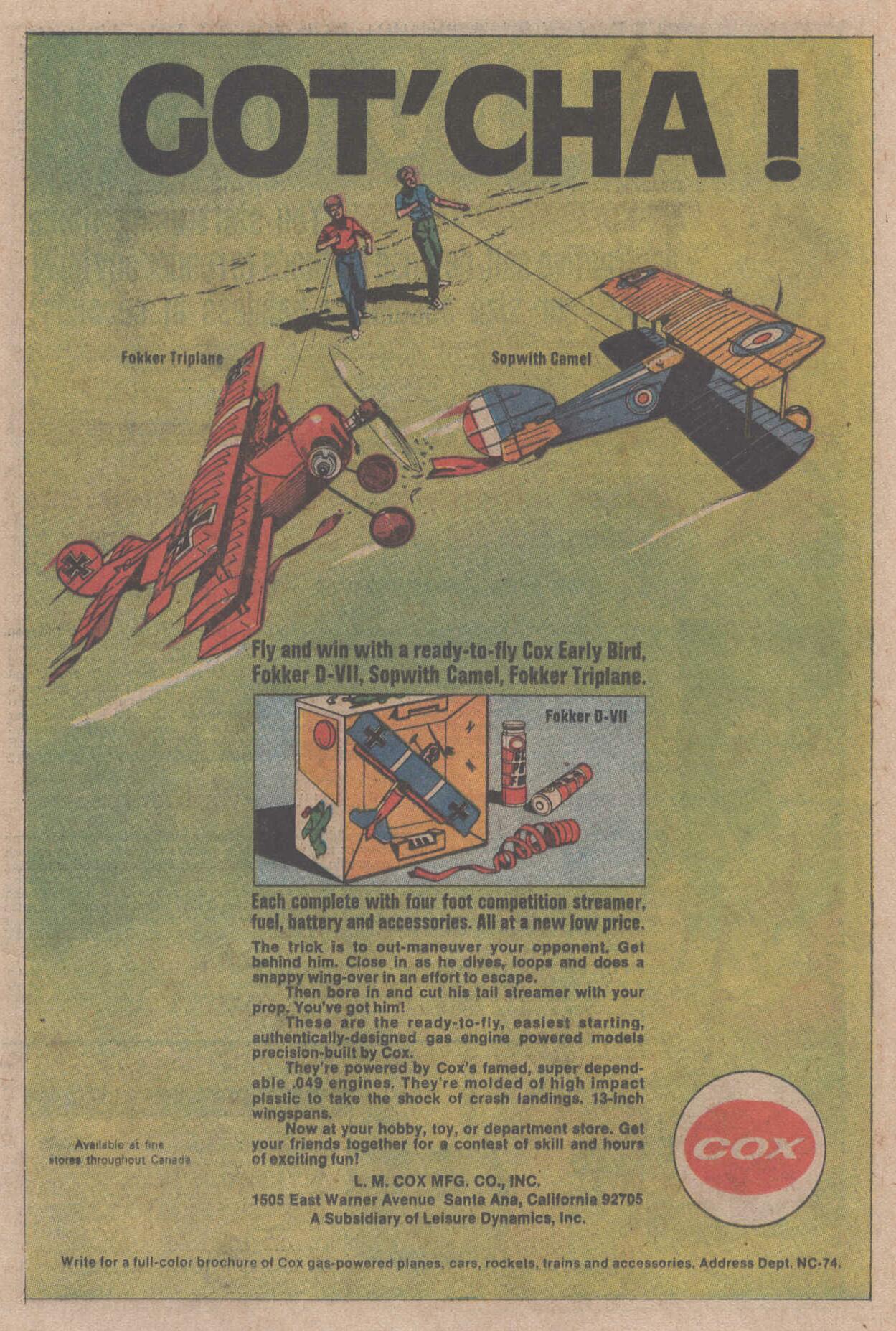 Read online Strange Sports Stories (1973) comic -  Issue #4 - 20