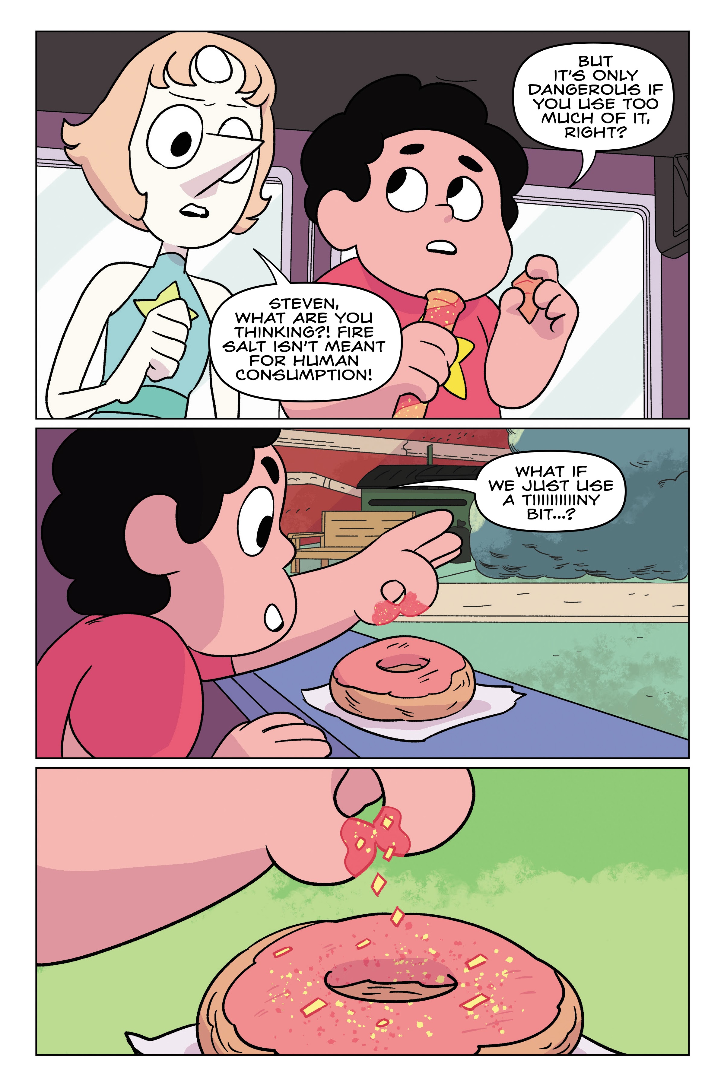 Read online Steven Universe: Ultimate Dough-Down comic -  Issue # TPB - 68