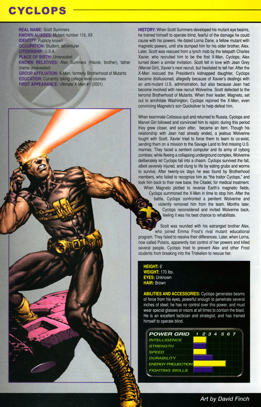 Read online Official Handbook of the Ultimate Marvel Universe: The Ultimates & X-Men 2005 comic -  Issue # Full - 14