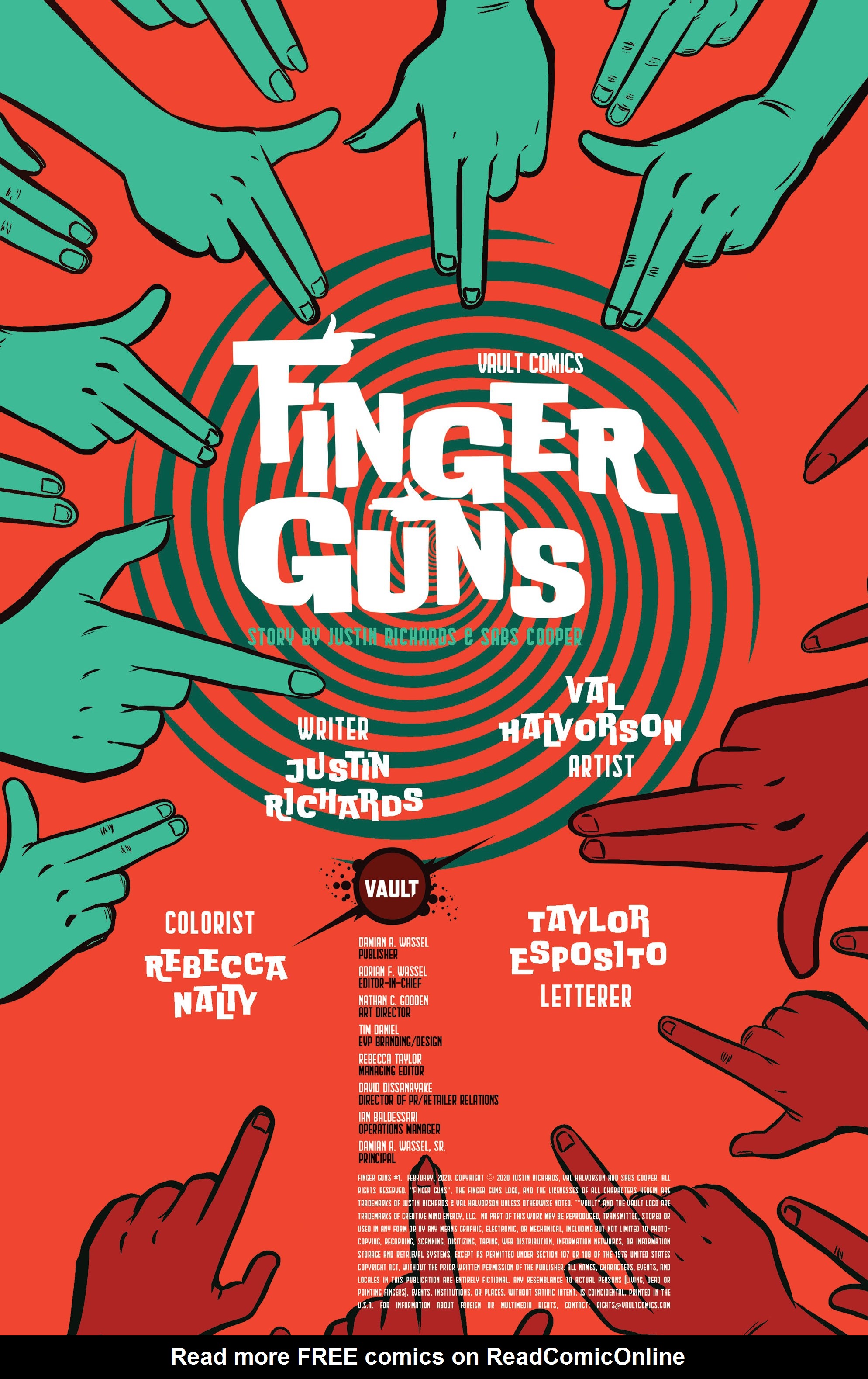 Read online Finger Guns comic -  Issue #1 - 3