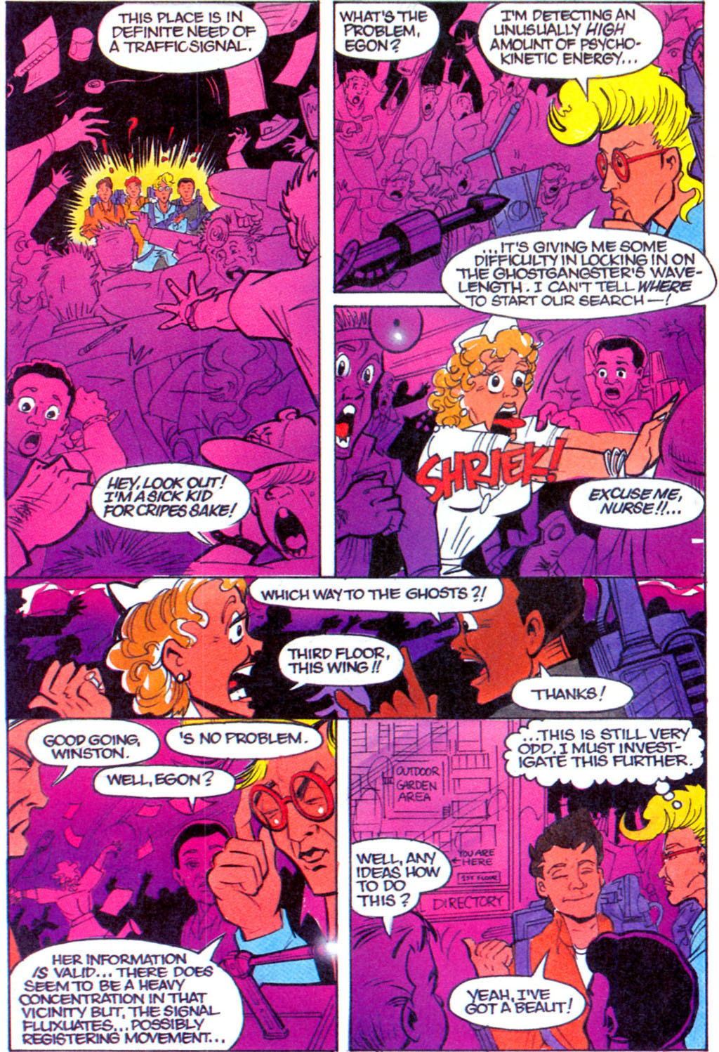 Read online Real Ghostbusters comic -  Issue #4 - 23