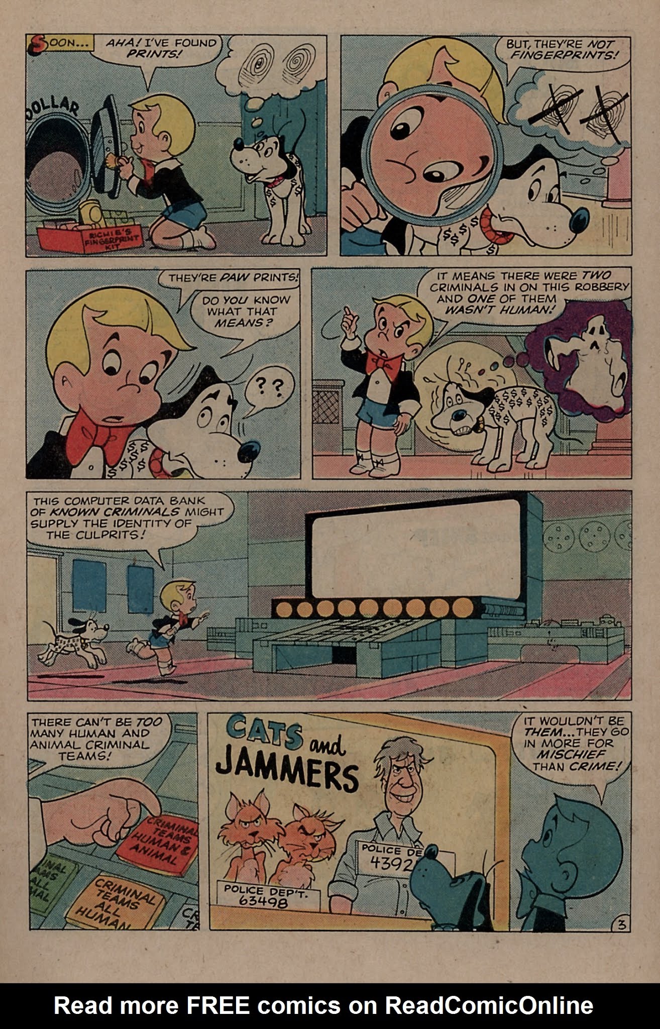 Read online Richie Rich & Dollar the Dog comic -  Issue #18 - 7