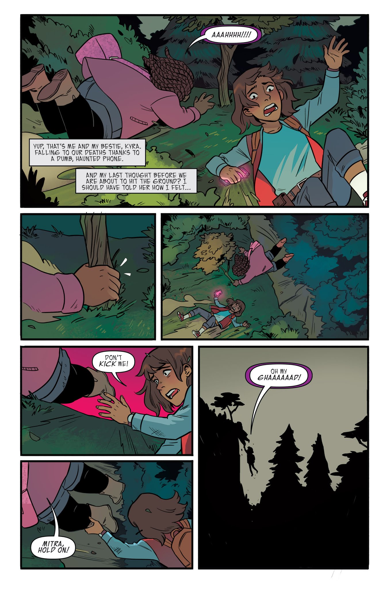 Read online Goosebumps: Download and Die comic -  Issue #3 - 3