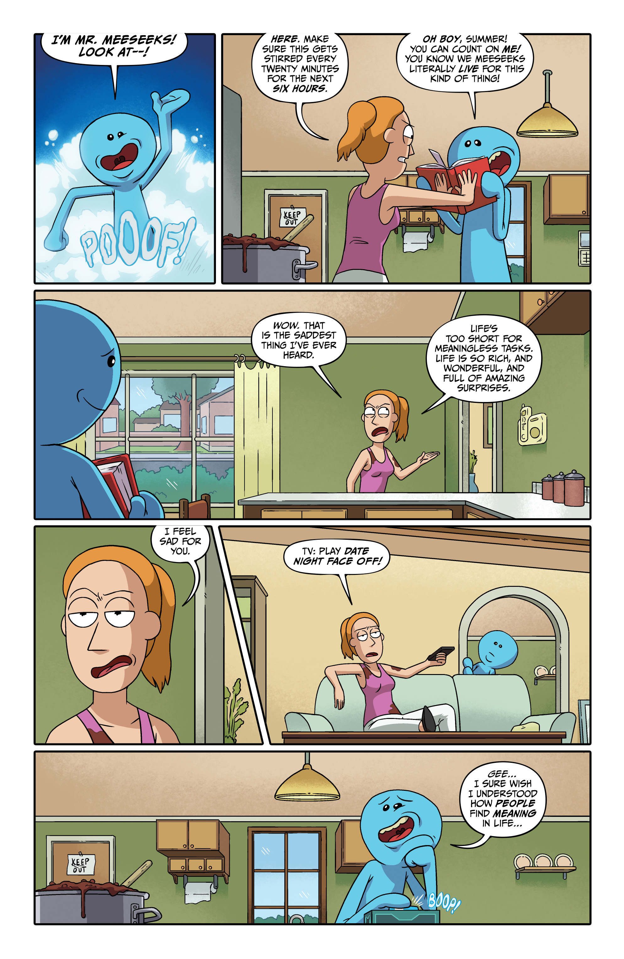 Read online Rick and Morty Presents: Mr. Meeseeks comic -  Issue # Full - 4