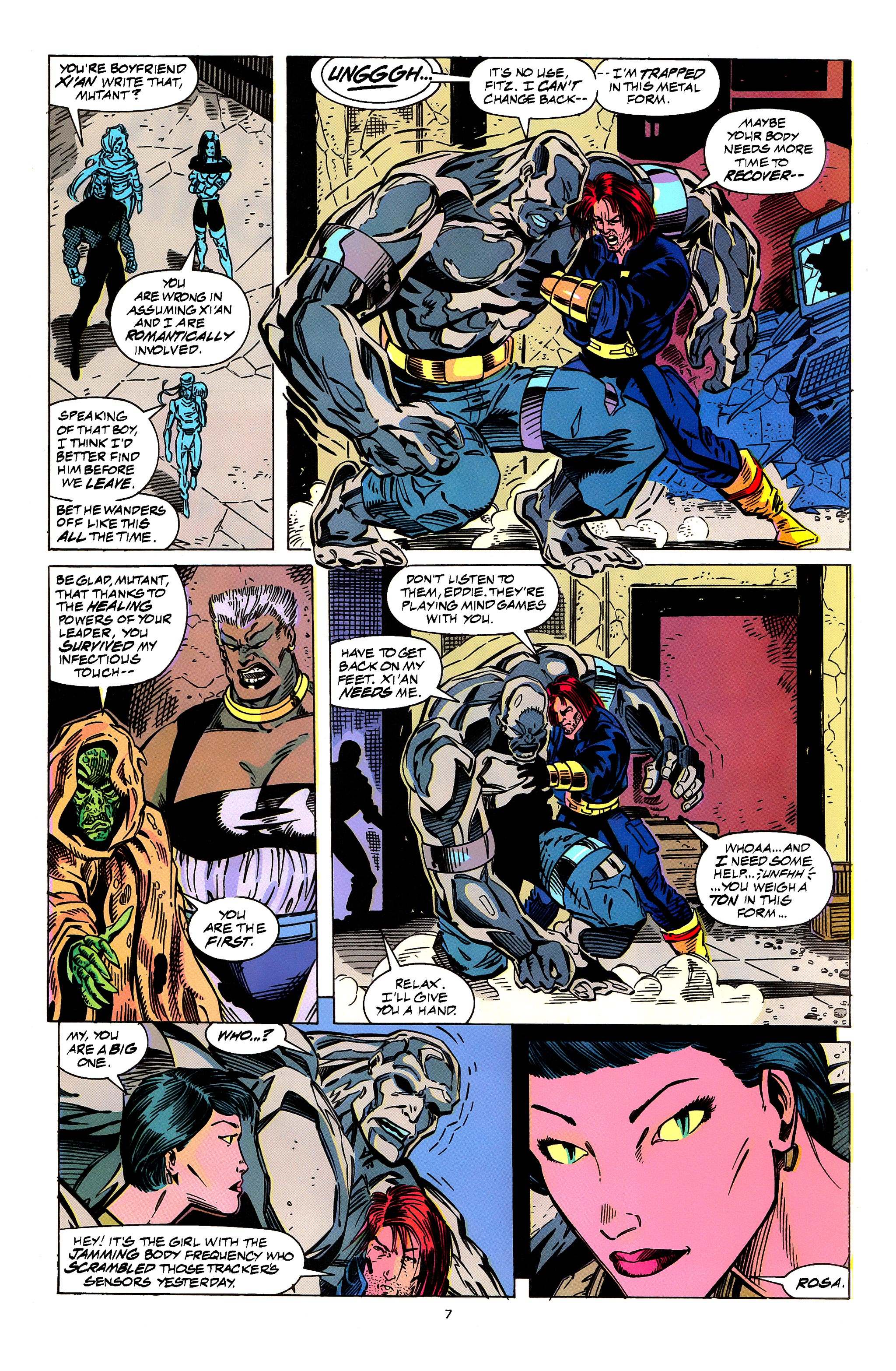 Read online X-Men 2099 comic -  Issue #8 - 7