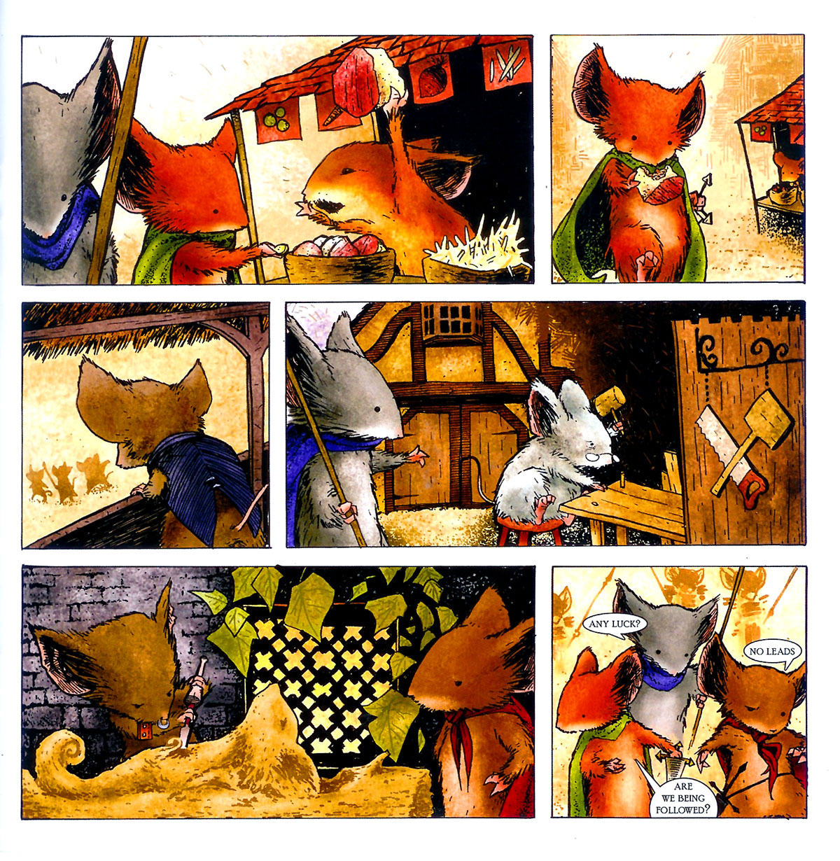 Read online Mouse Guard comic -  Issue #3 - 9