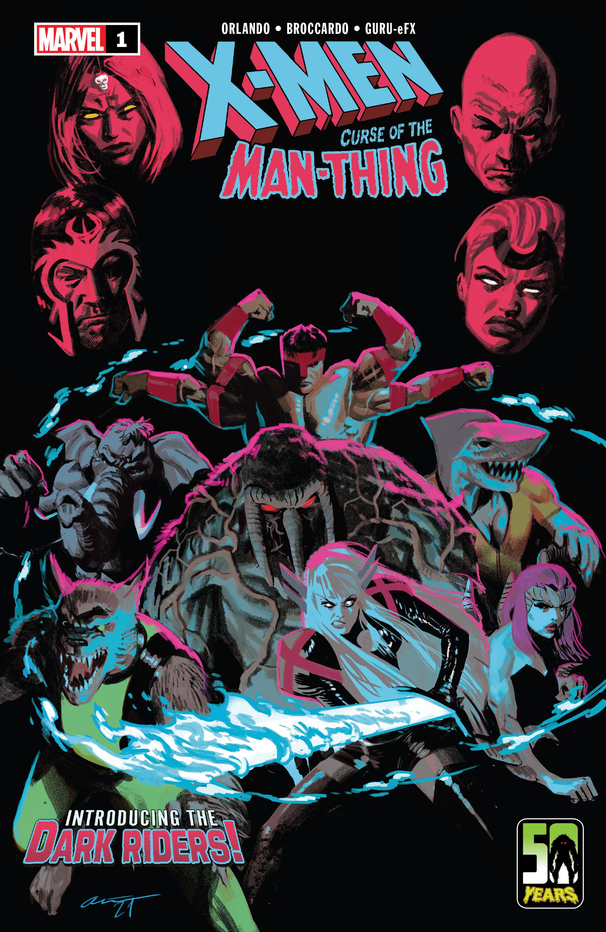 Read online Curse Of The Man-Thing comic -  Issue # X-Men - 1