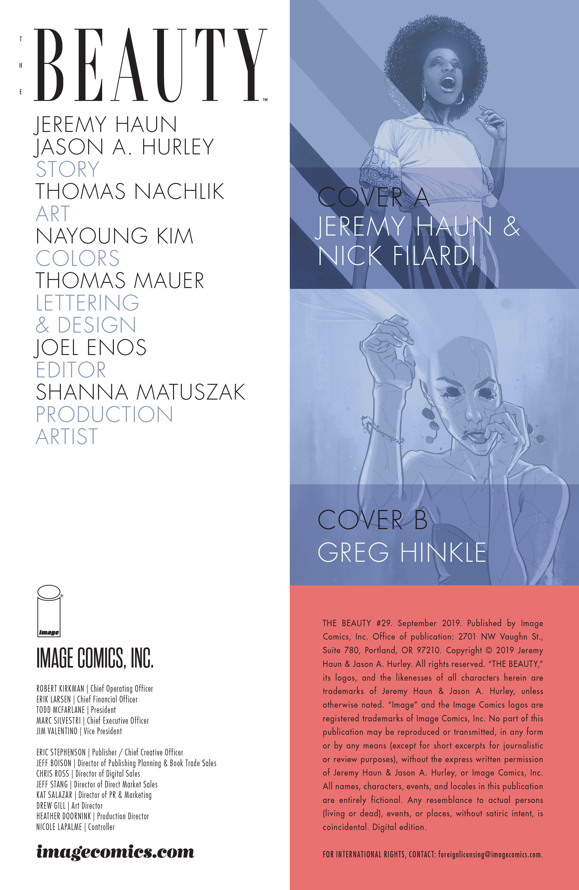 Read online The Beauty comic -  Issue #29 - 2