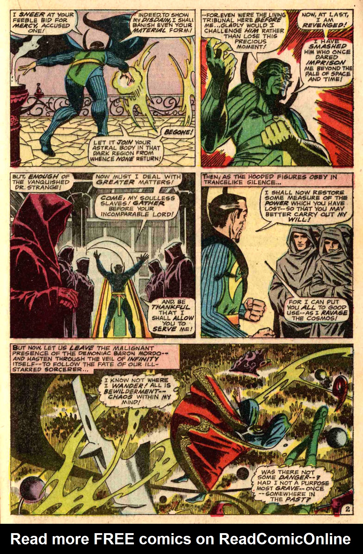 Read online Marvel Masterworks: Doctor Strange comic -  Issue # TPB 2 - 196