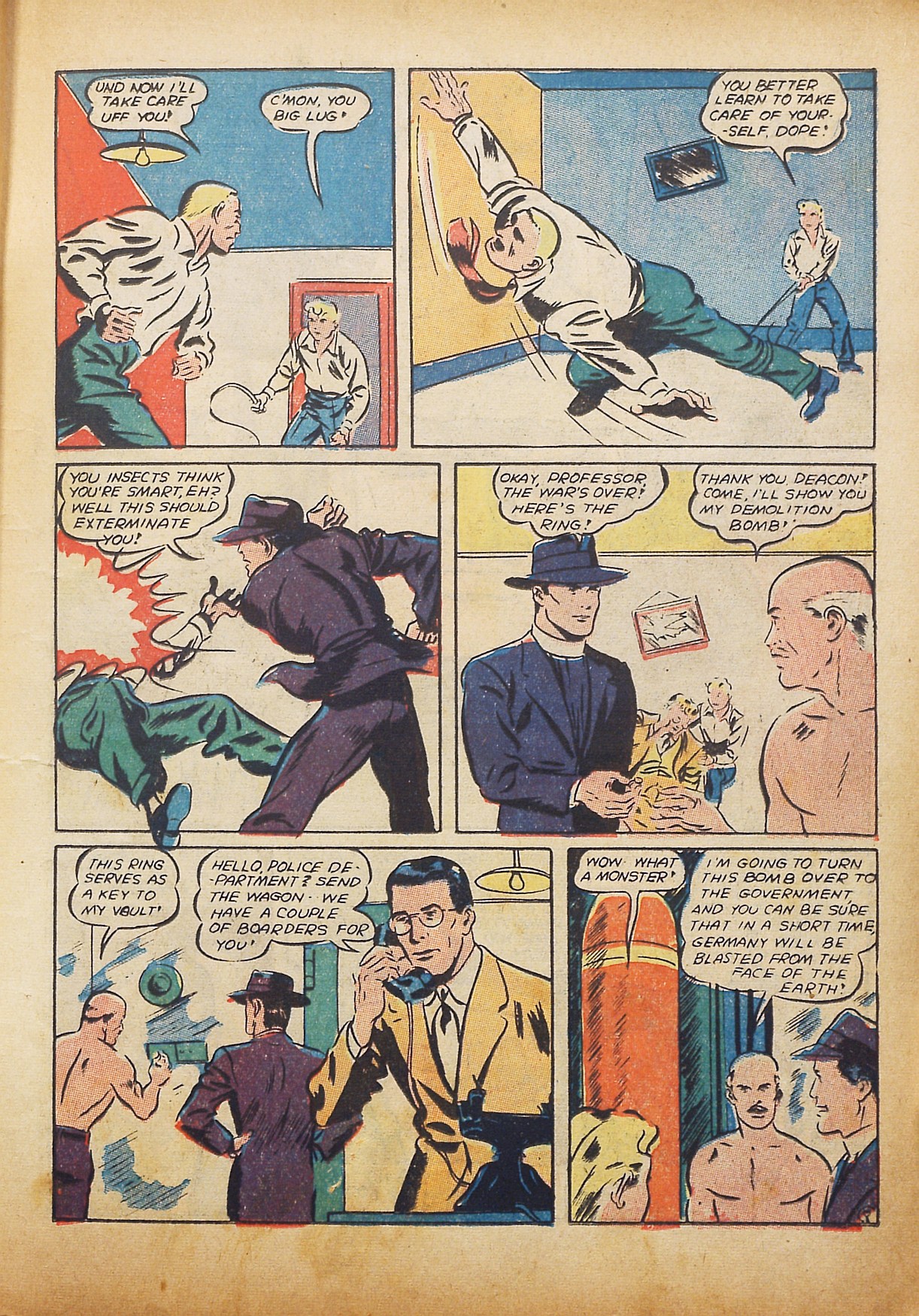 Read online Cat-Man Comics comic -  Issue #14 - 19