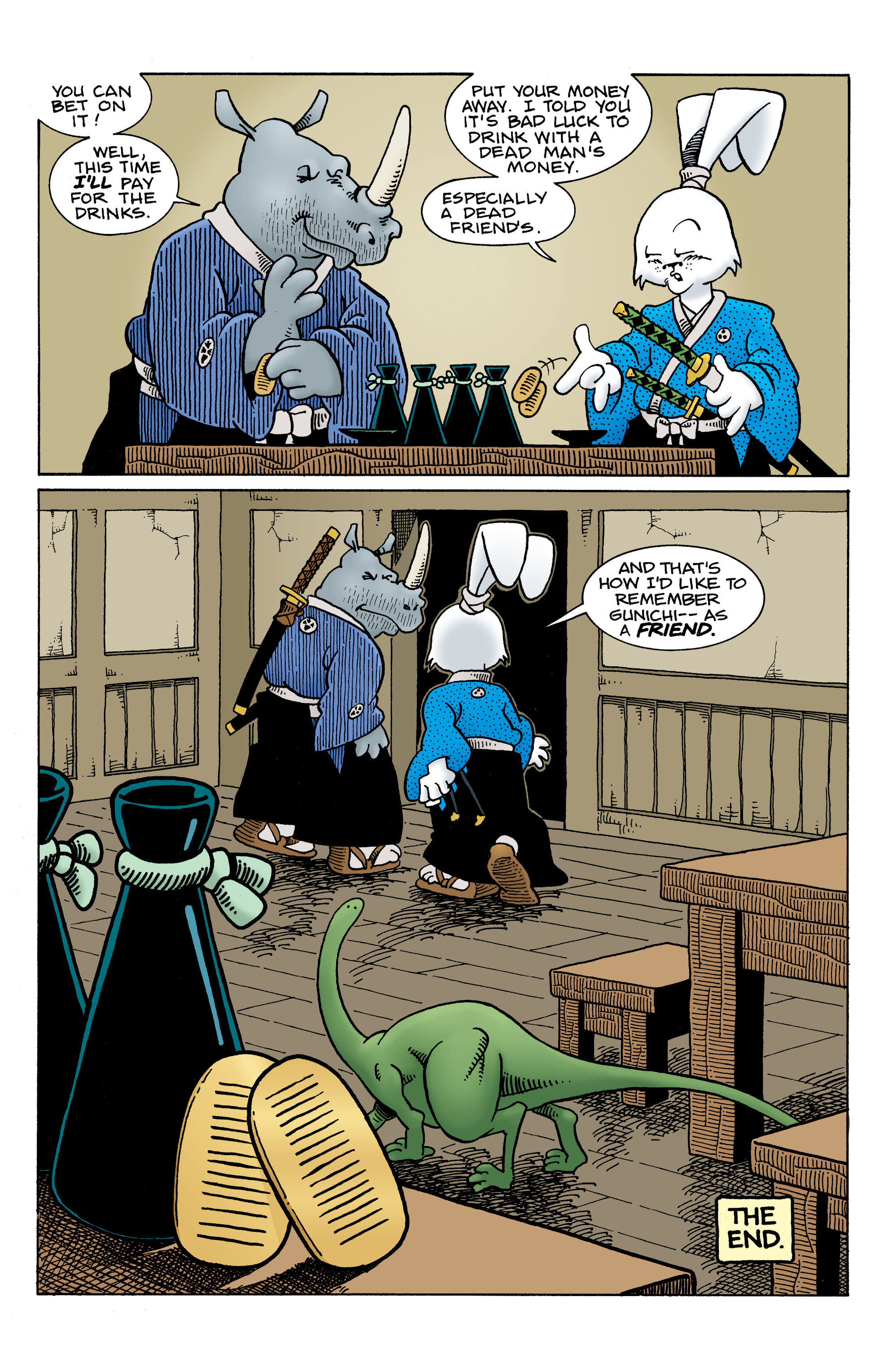 Read online Usagi Yojimbo Color Classics comic -  Issue #5 - 12