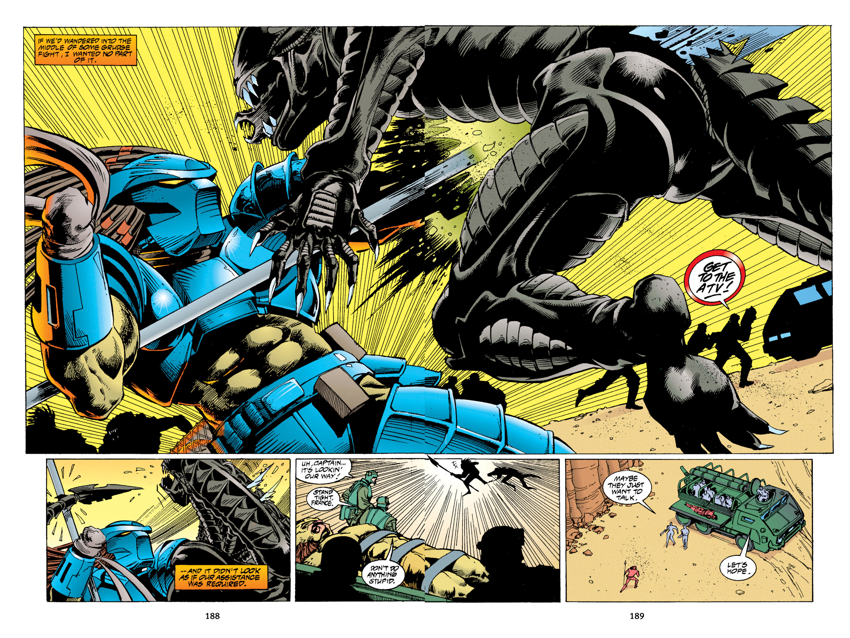Read online Aliens vs. Predator Omnibus comic -  Issue # _TPB 1 Part 2 - 86