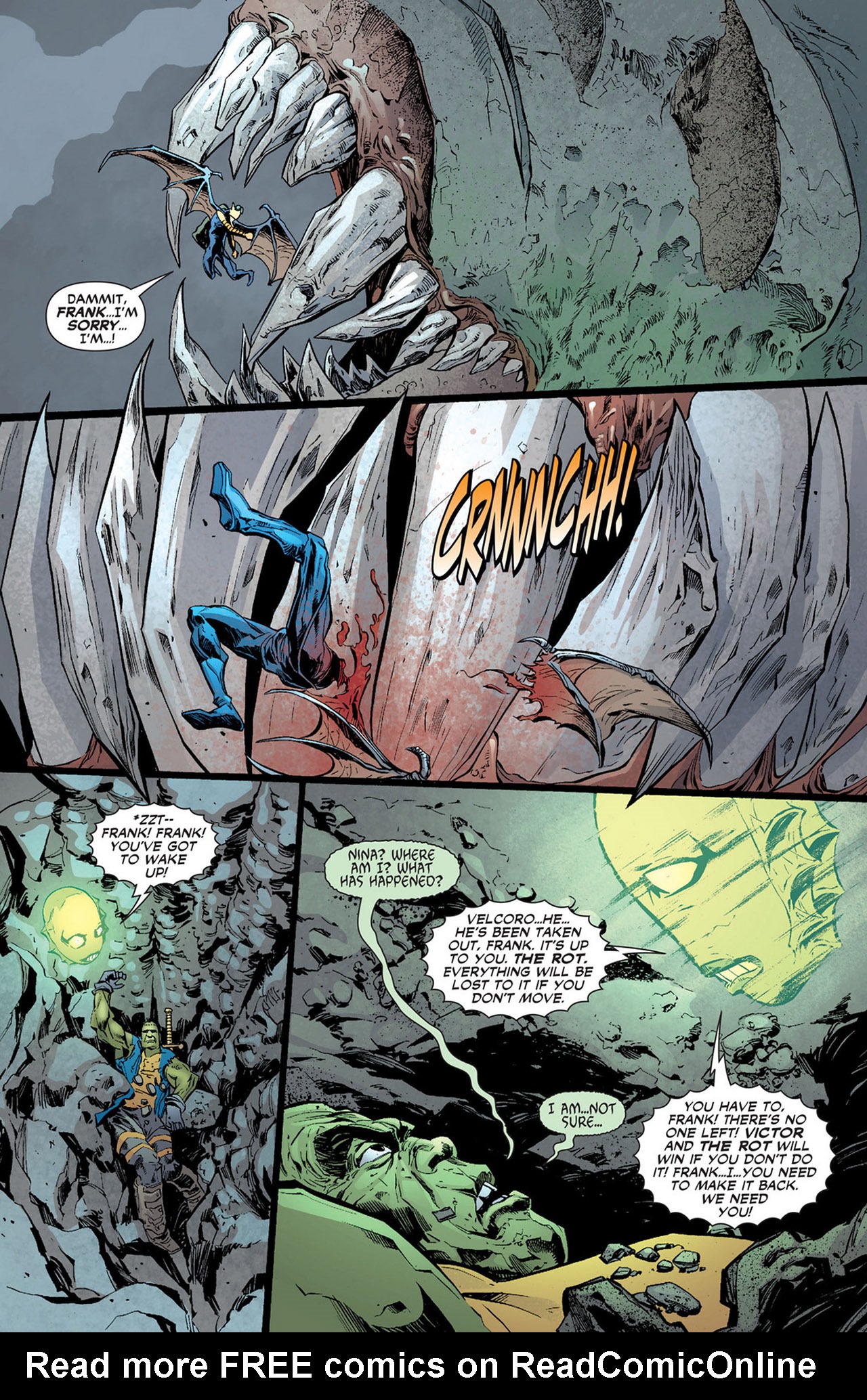 Read online Frankenstein, Agent of S.H.A.D.E. comic -  Issue #14 - 19
