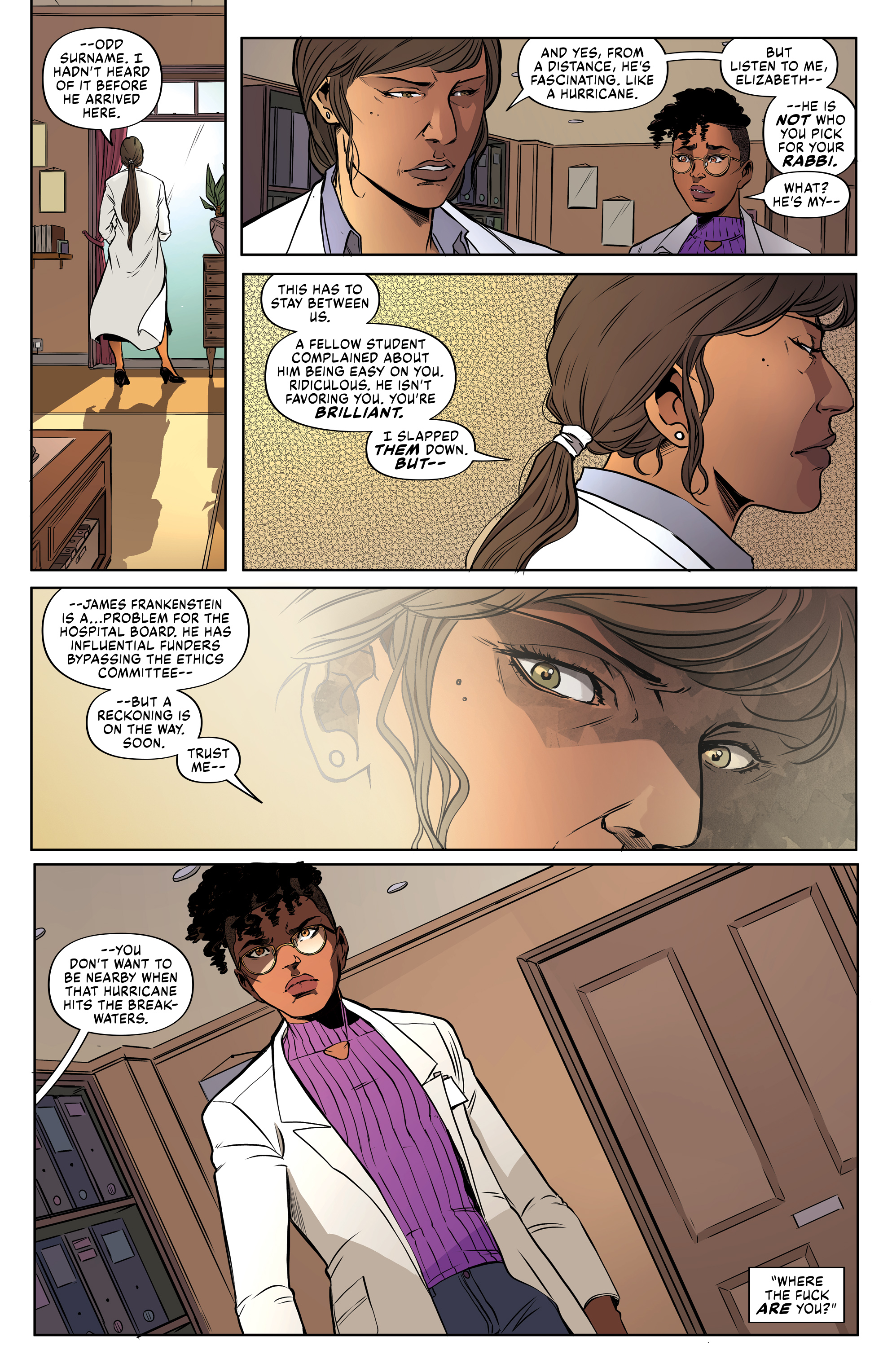 Read online The Modern Frankenstein comic -  Issue #1 - 12