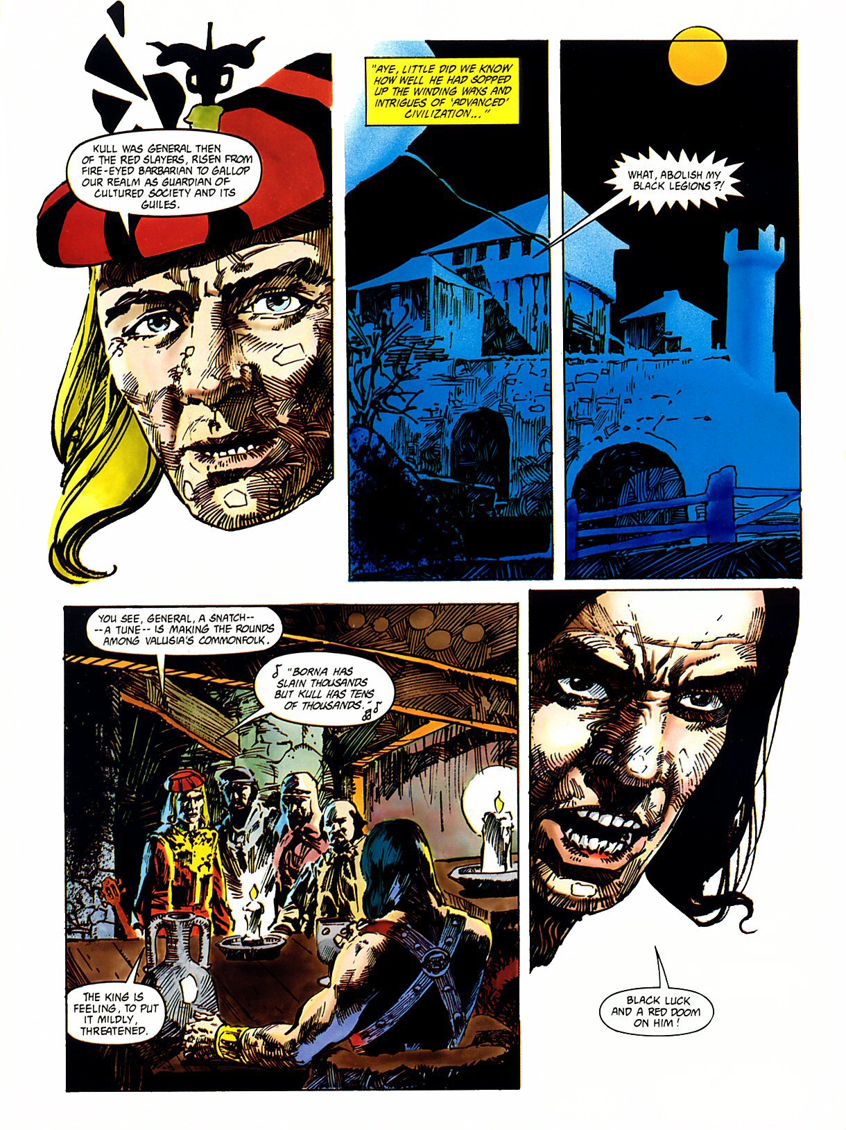 Read online Marvel Graphic Novel comic -  Issue #47 - Kull - The Vale Of Shadow - 33