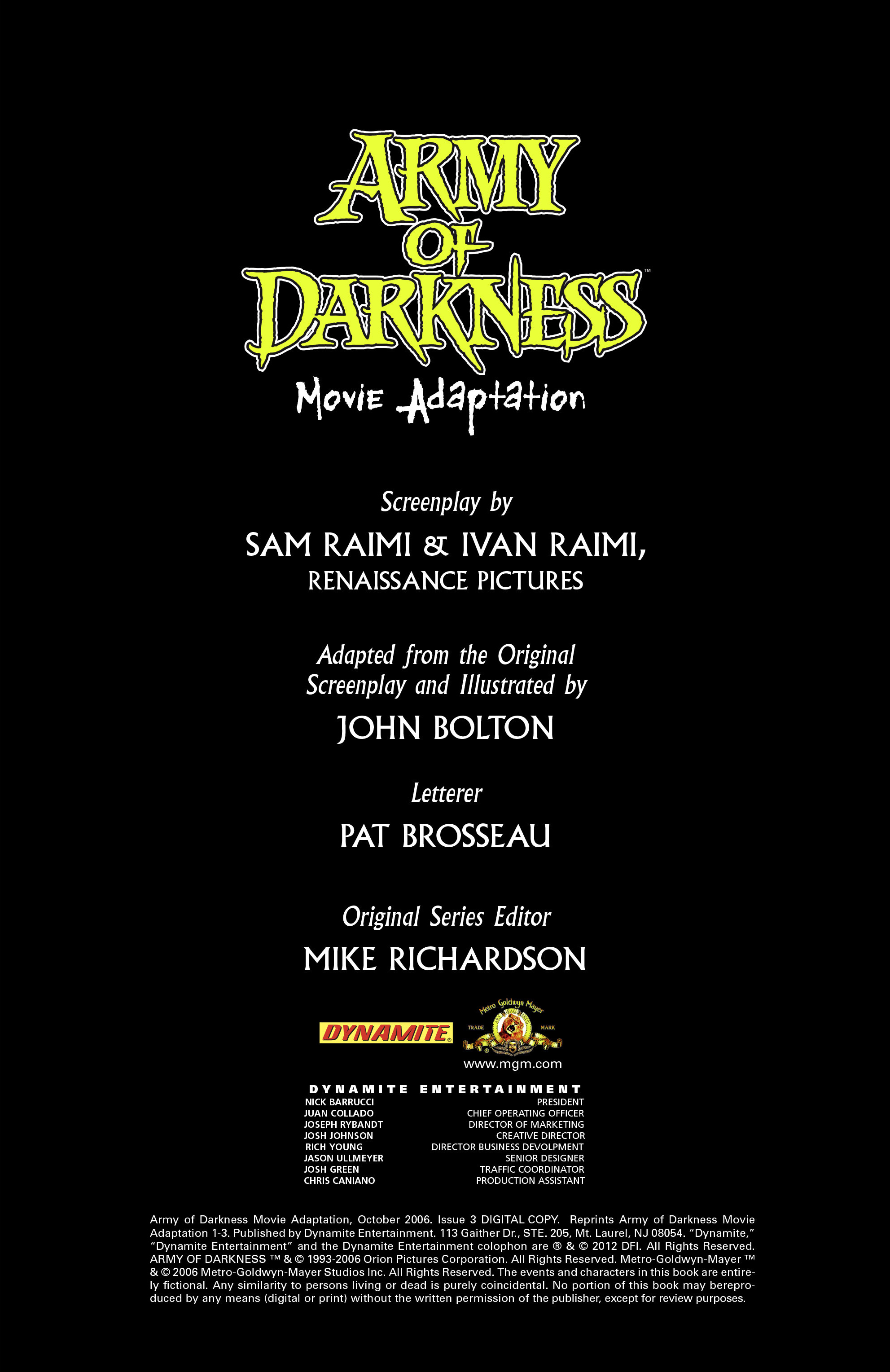 Read online Army of Darkness (1992) comic -  Issue #3 - 2