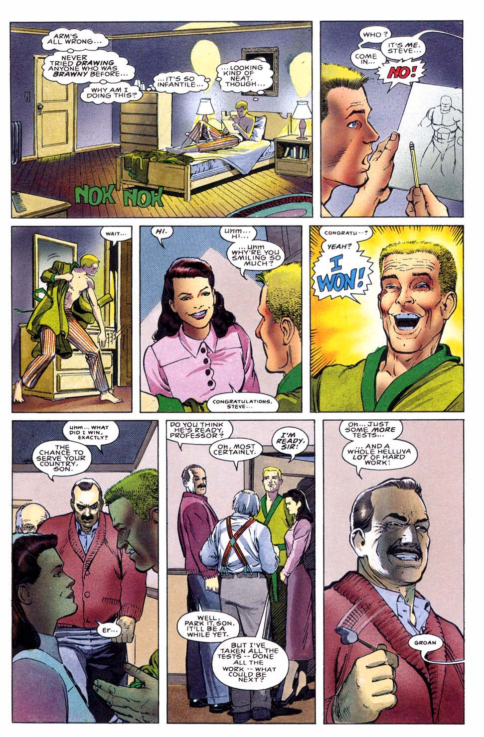 Read online Adventures Of Captain America comic -  Issue #1 - 23