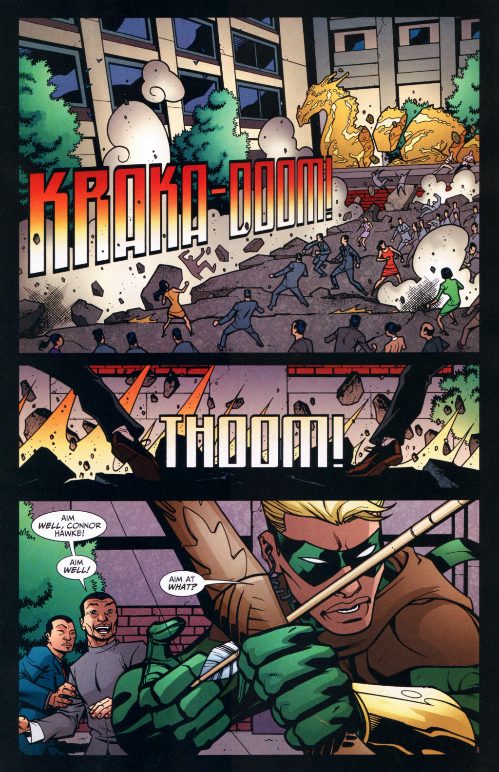 Read online Connor Hawke:  Dragon's Blood comic -  Issue #4 - 28