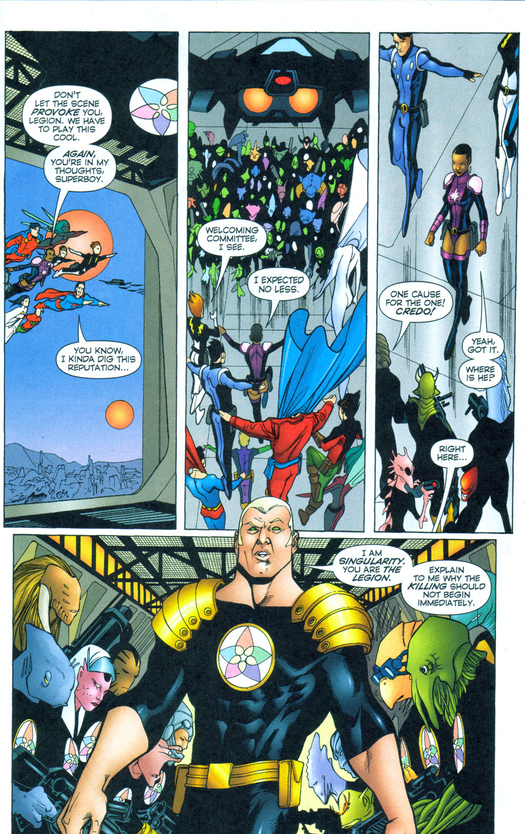 Read online The Legion comic -  Issue #32 - 16