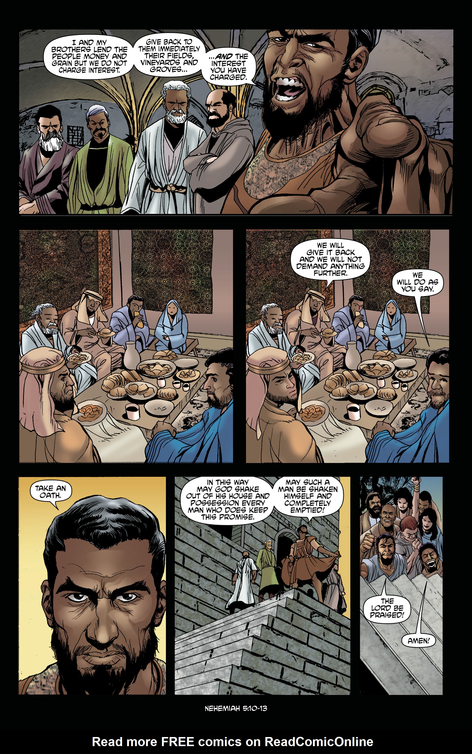 Read online The Kingstone Bible comic -  Issue #7 - 164