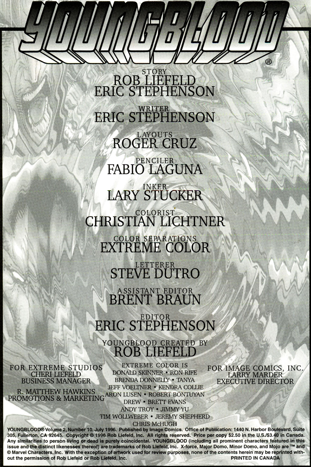 Read online Youngblood (1995) comic -  Issue #10 - 2