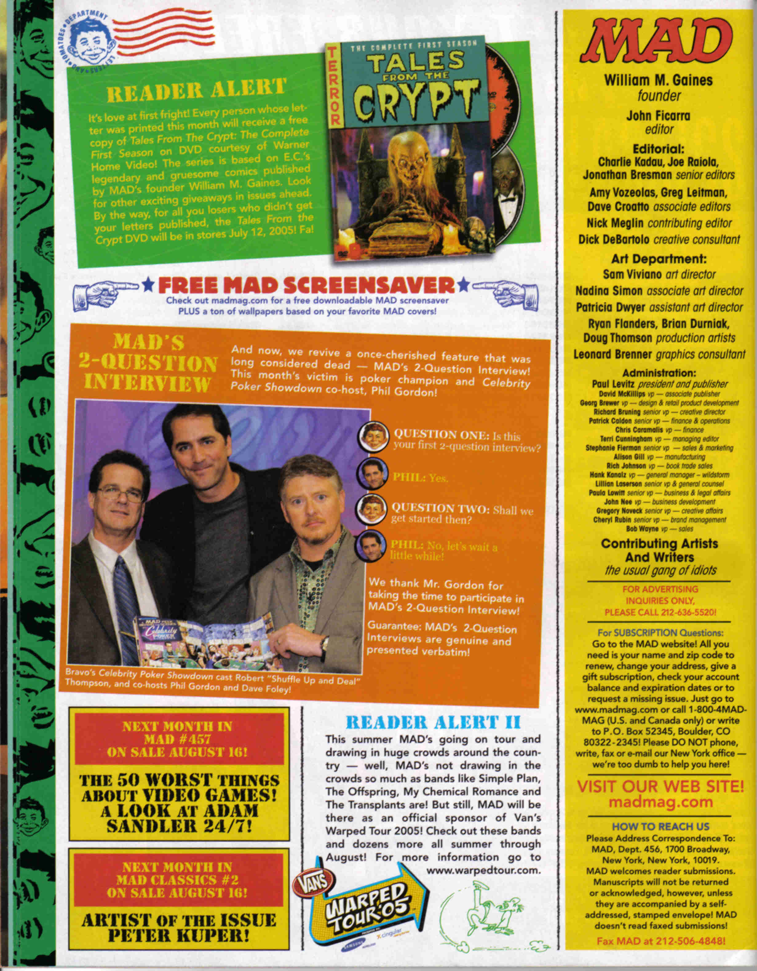 Read online MAD comic -  Issue #456 - 6