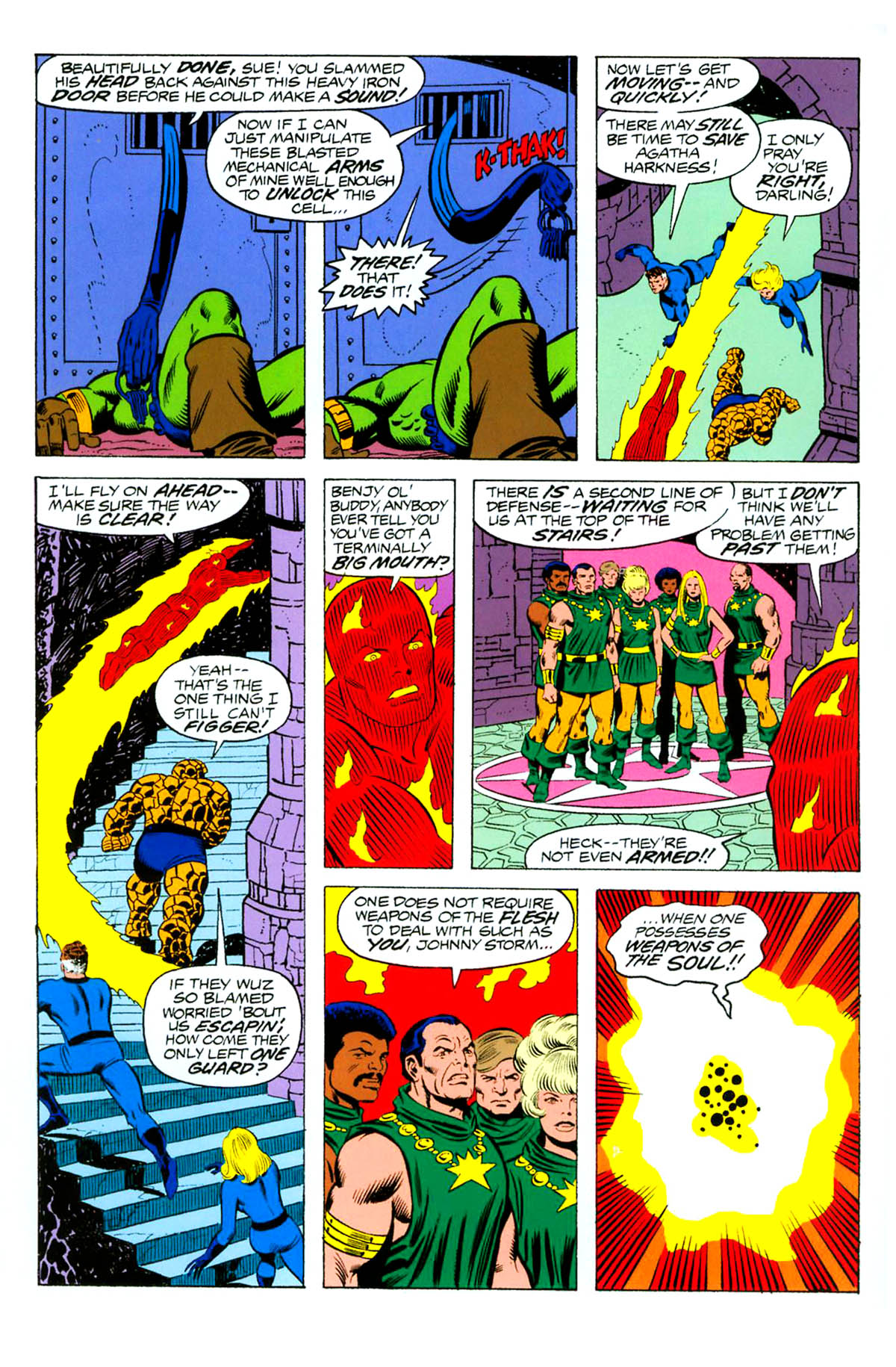 Read online Fantastic Four Visionaries: George Perez comic -  Issue # TPB 1 (Part 2) - 88