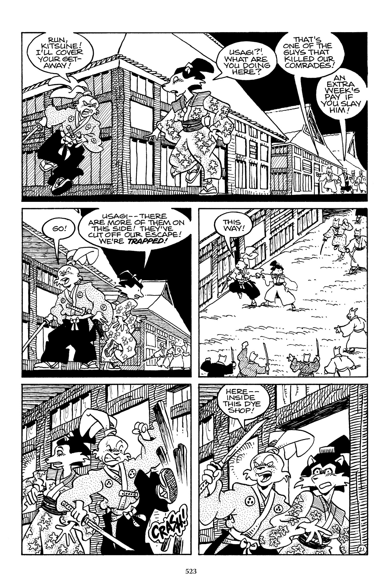 Read online The Usagi Yojimbo Saga comic -  Issue # TPB 3 - 518