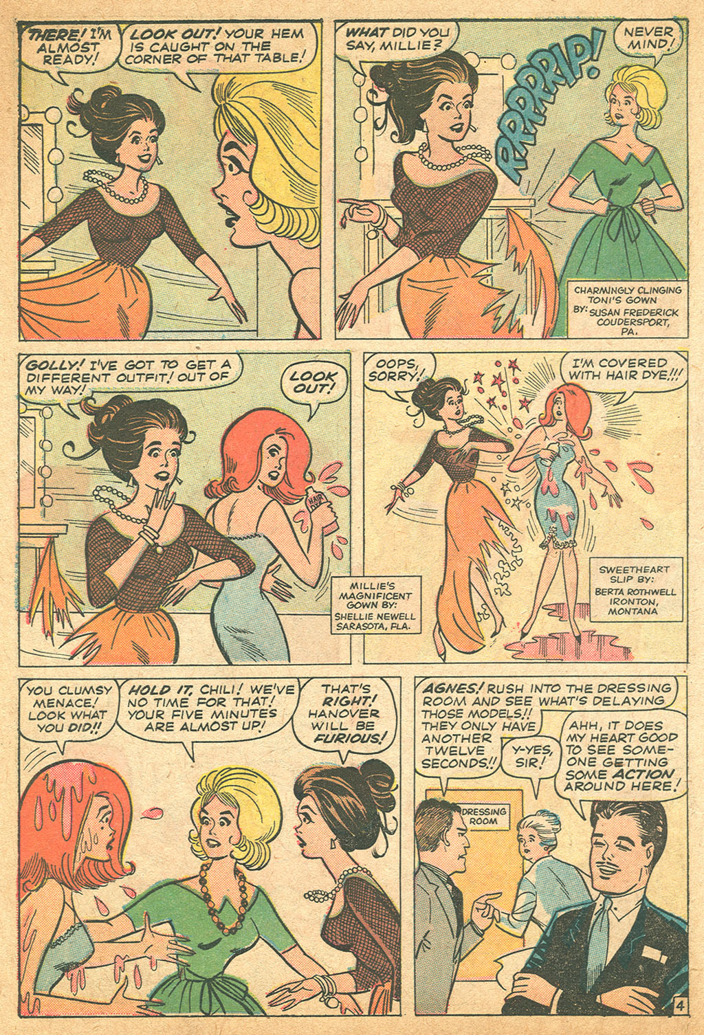 Read online Millie the Model comic -  Issue #115 - 6