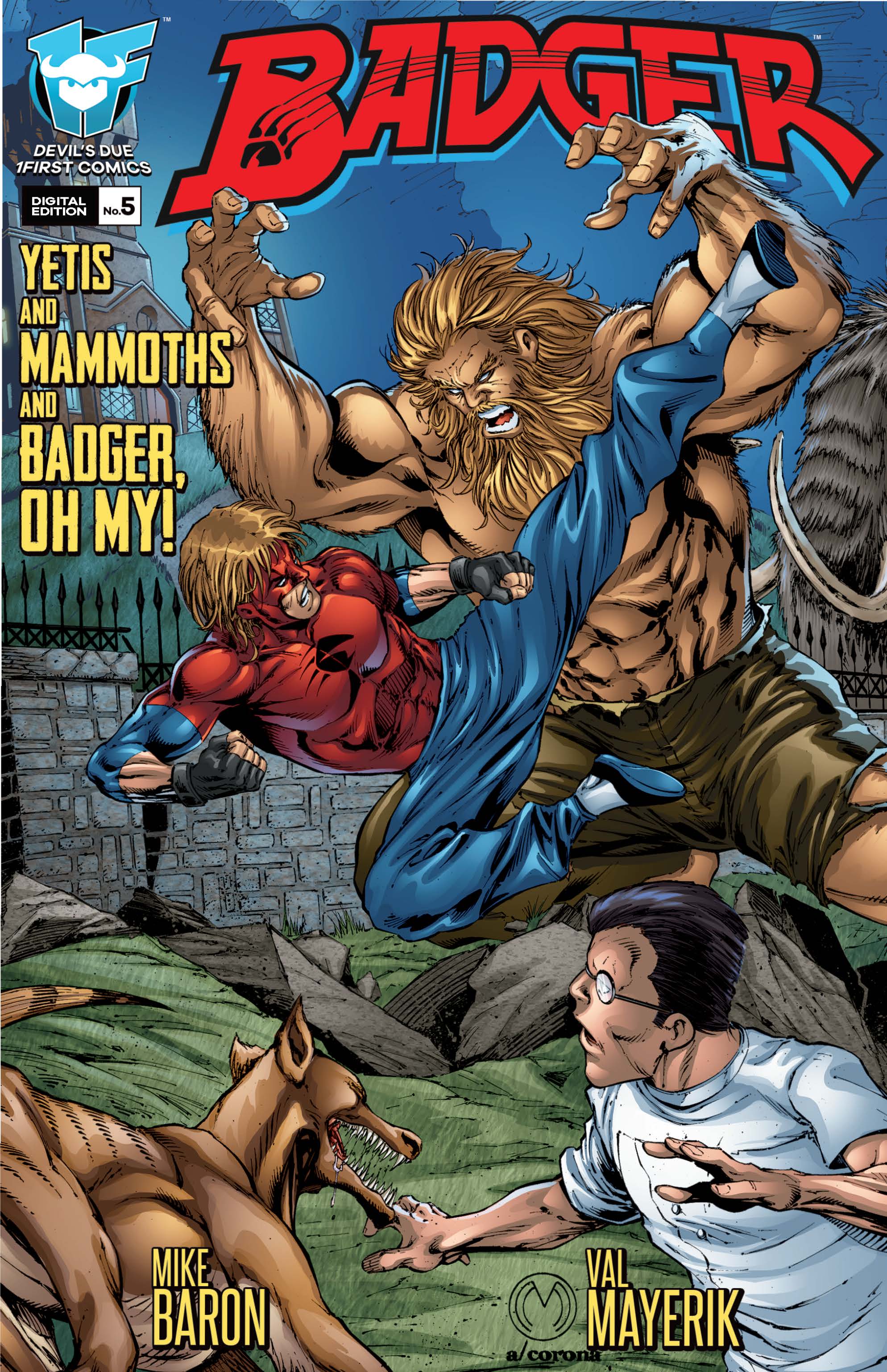 Read online Badger comic -  Issue #5 - 1