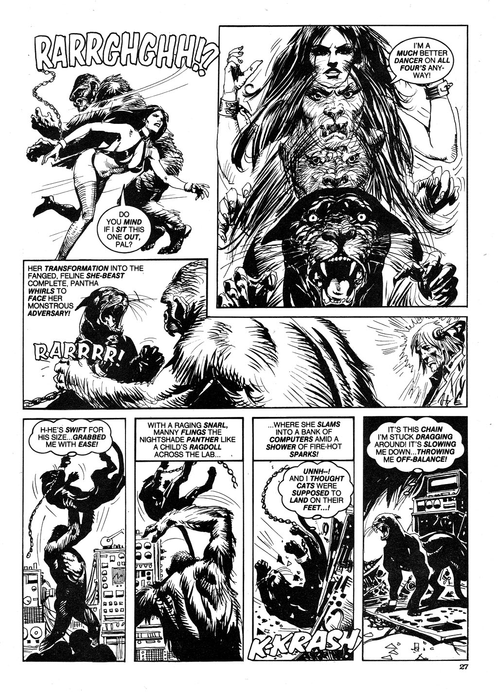 Read online Vampirella (1969) comic -  Issue #103 - 27