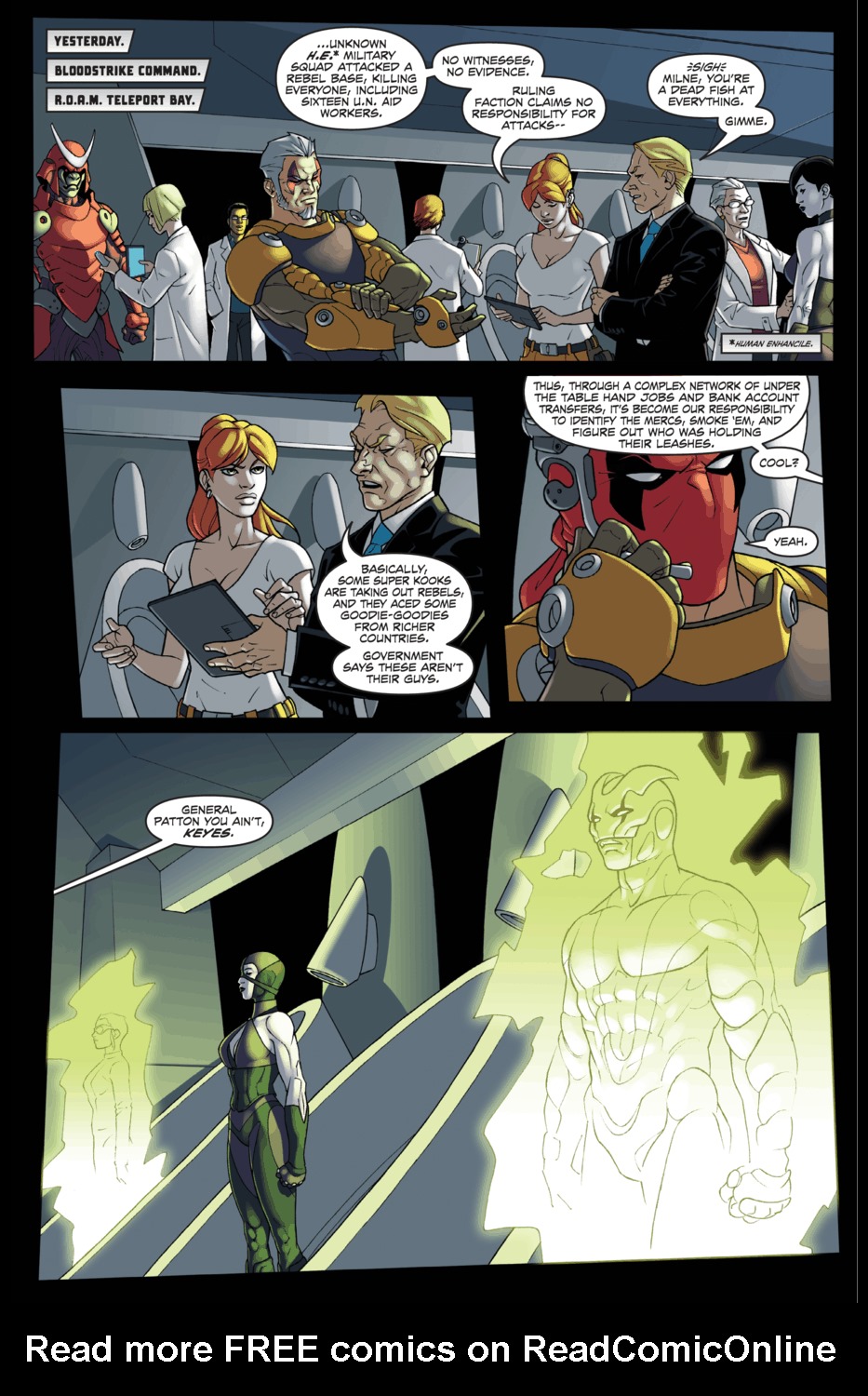 Read online Bloodstrike (2012) comic -  Issue #30 - 4