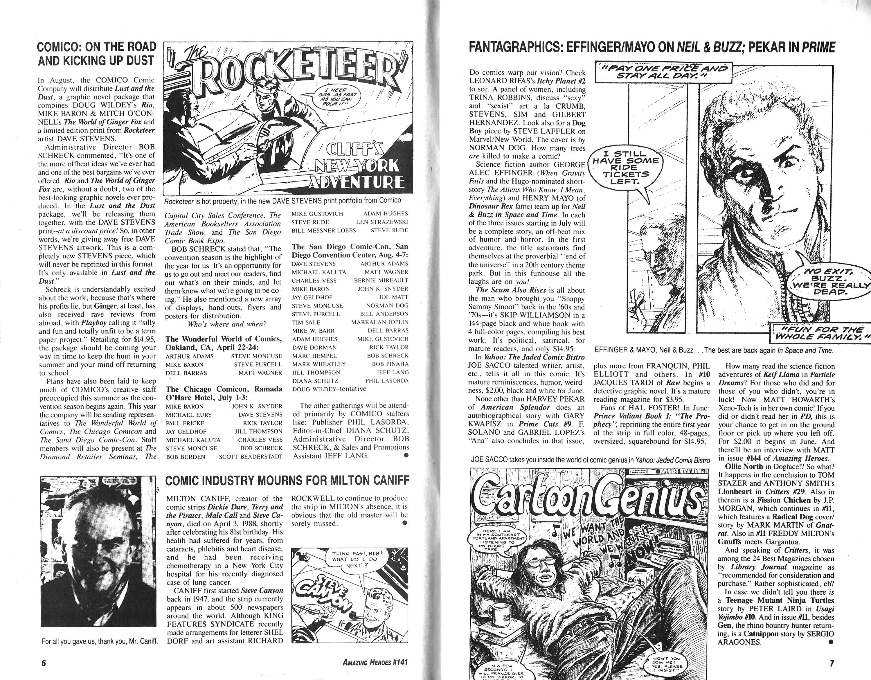 Read online Amazing Heroes comic -  Issue #141 - 4