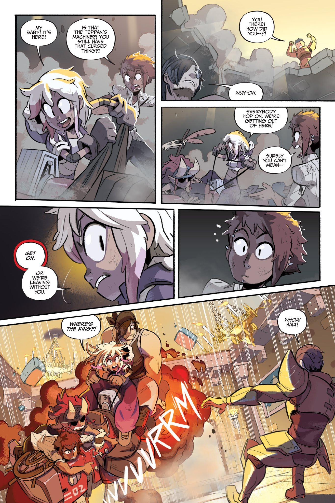 Read online Tyson Hesse's Diesel: Ignition comic -  Issue # TPB (Part 2) - 64