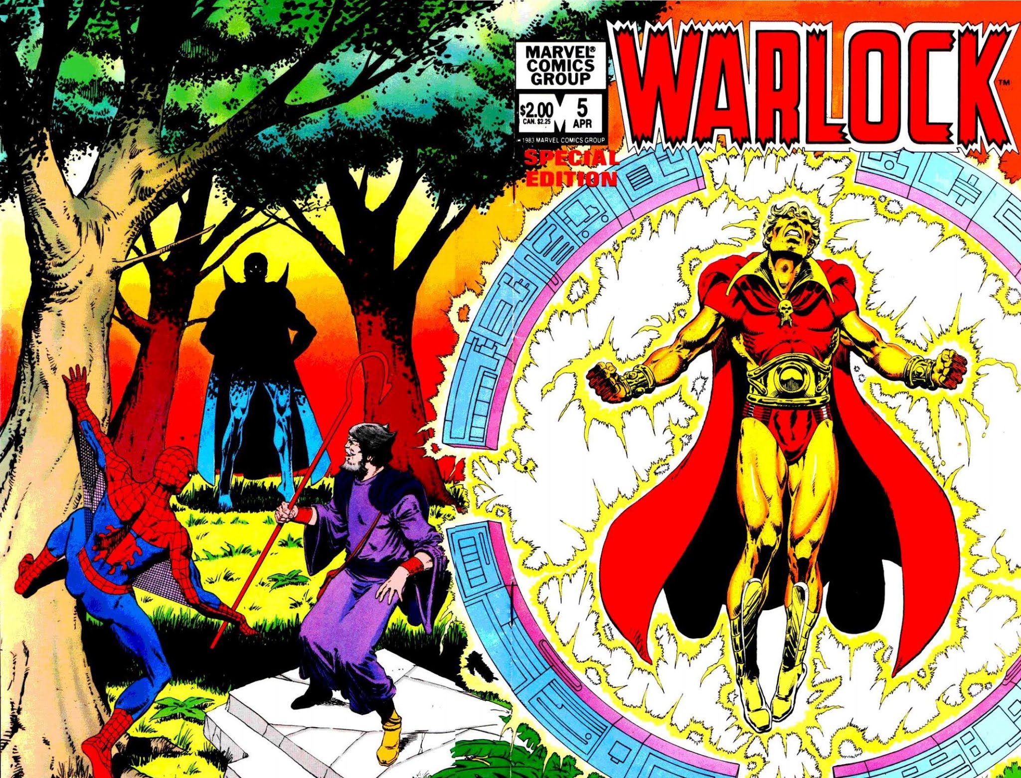 Read online Warlock (1982) comic -  Issue #5 - 1