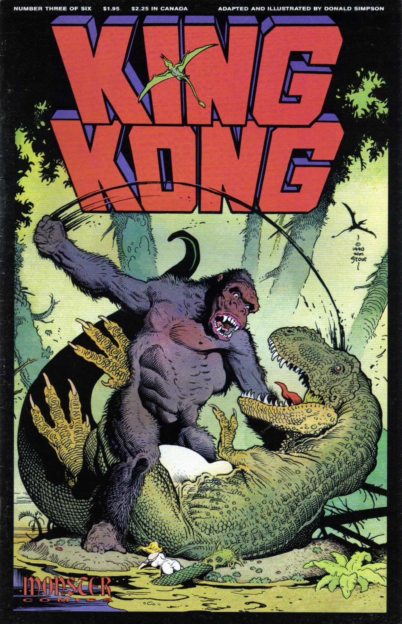 Read online King Kong (1991) comic -  Issue #3 - 1
