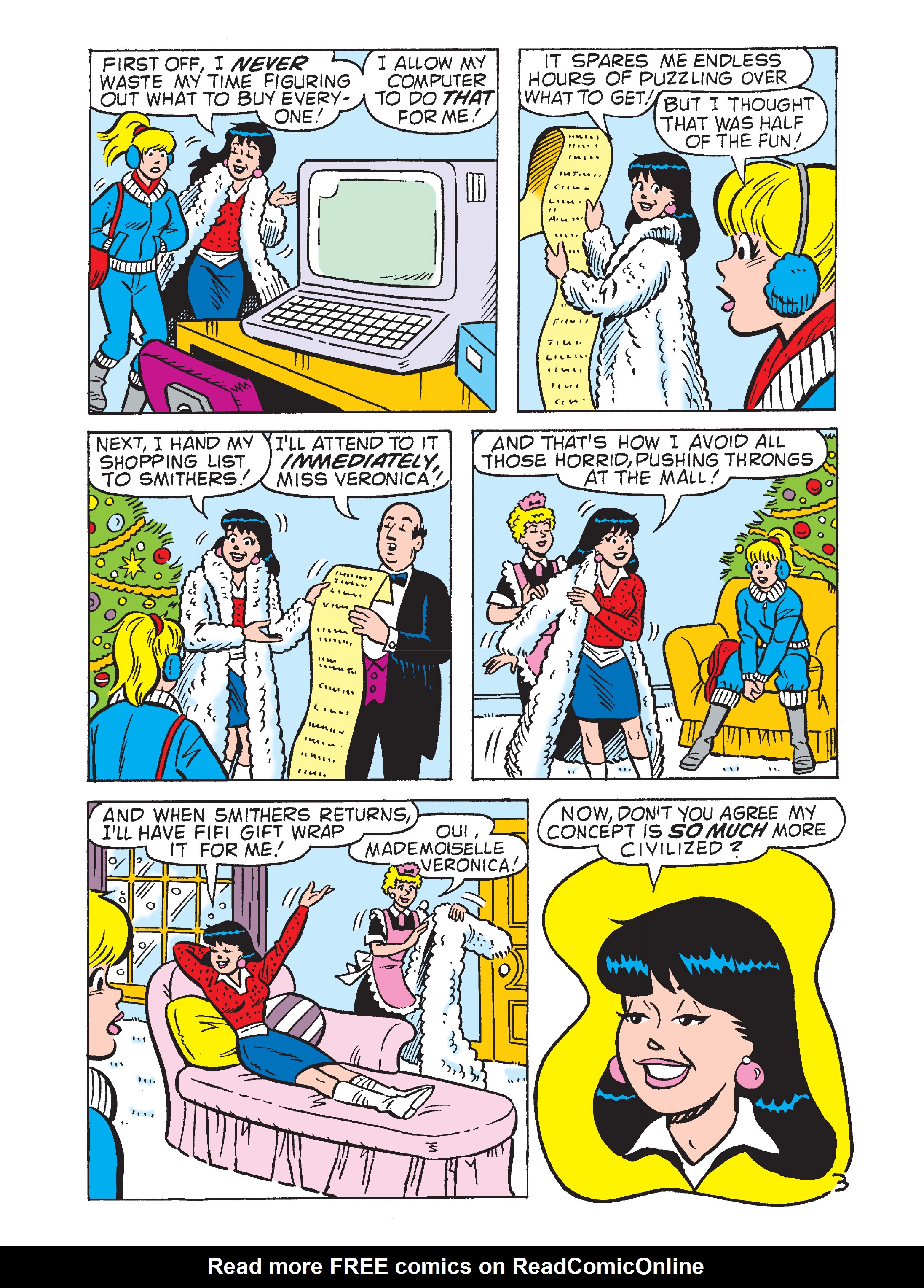 Read online Betty and Veronica Double Digest comic -  Issue #218 - 129