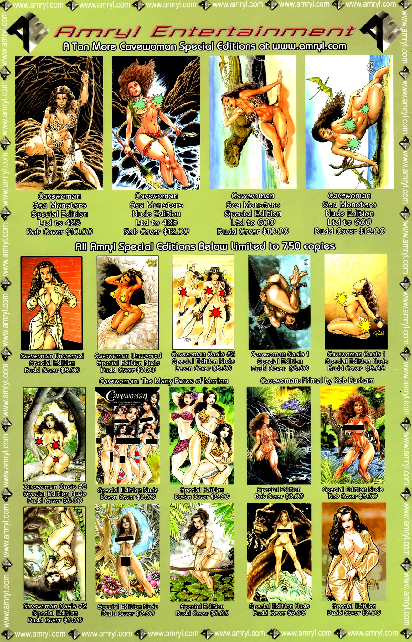 Read online Cavewoman: Sea Monsters comic -  Issue # Full - 28