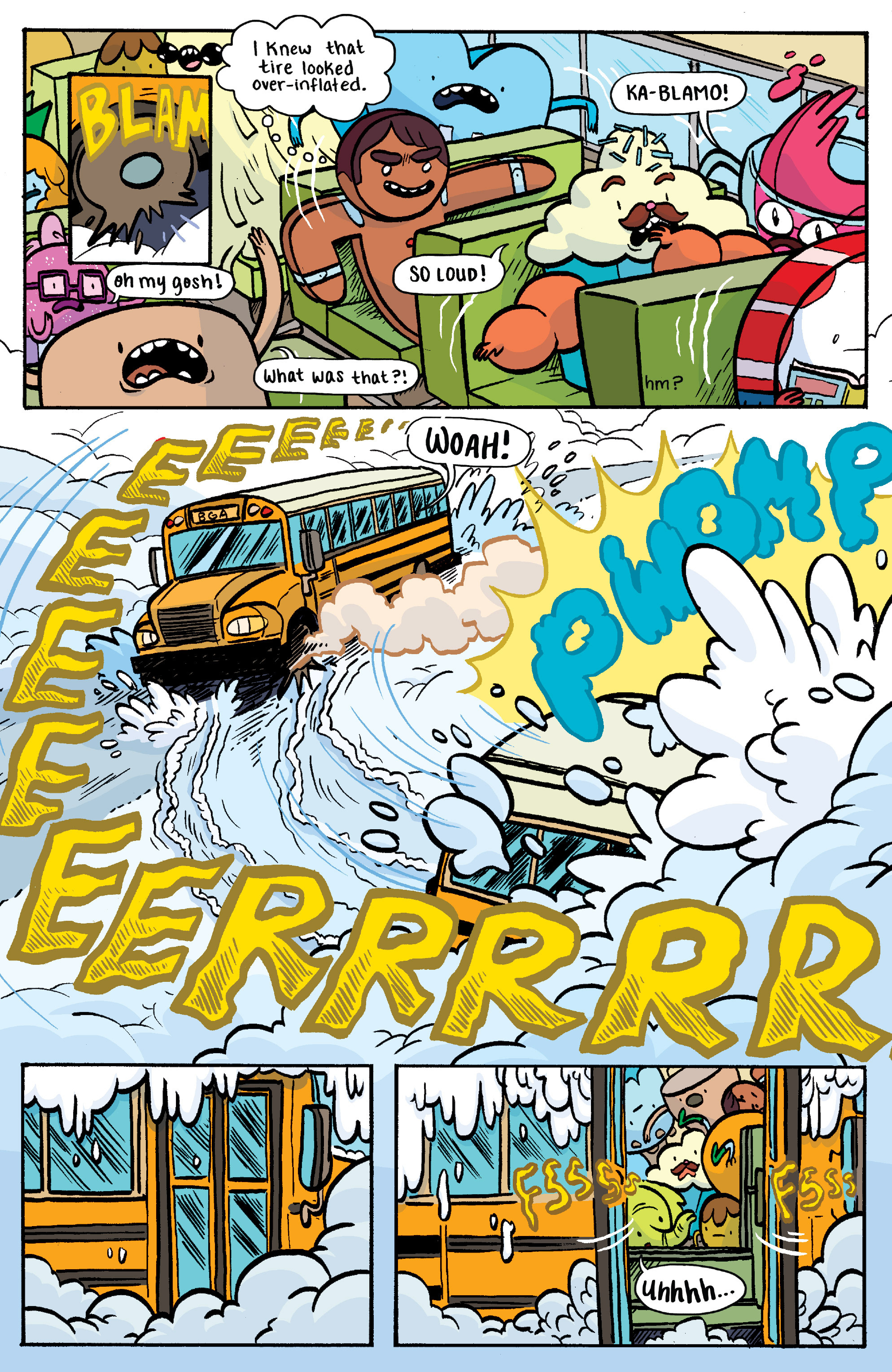 Read online Adventure Time: Banana Guard Academ comic -  Issue #3 - 7