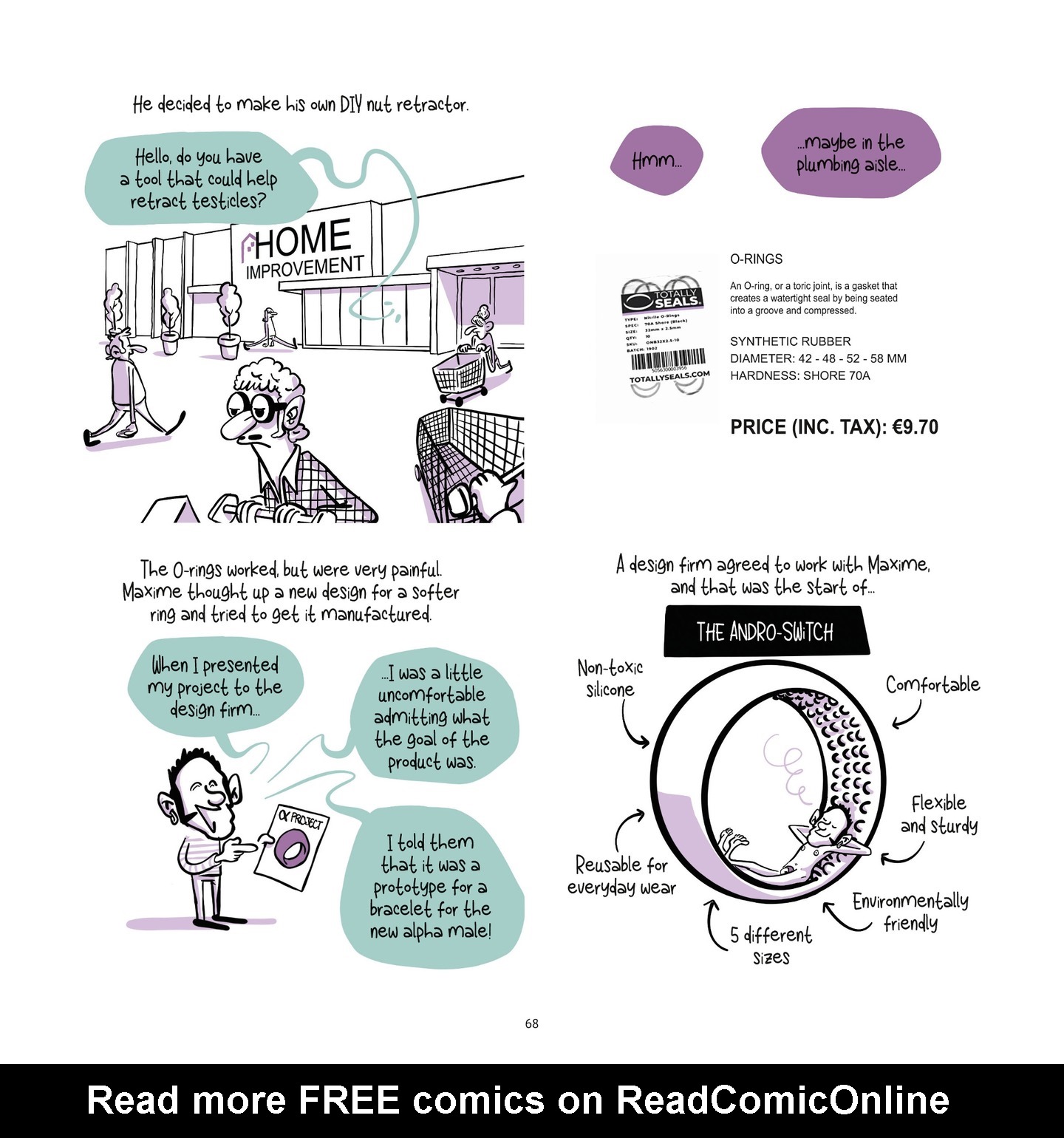 Read online Balls Up A Contraceptive Journey comic -  Issue # TPB - 67