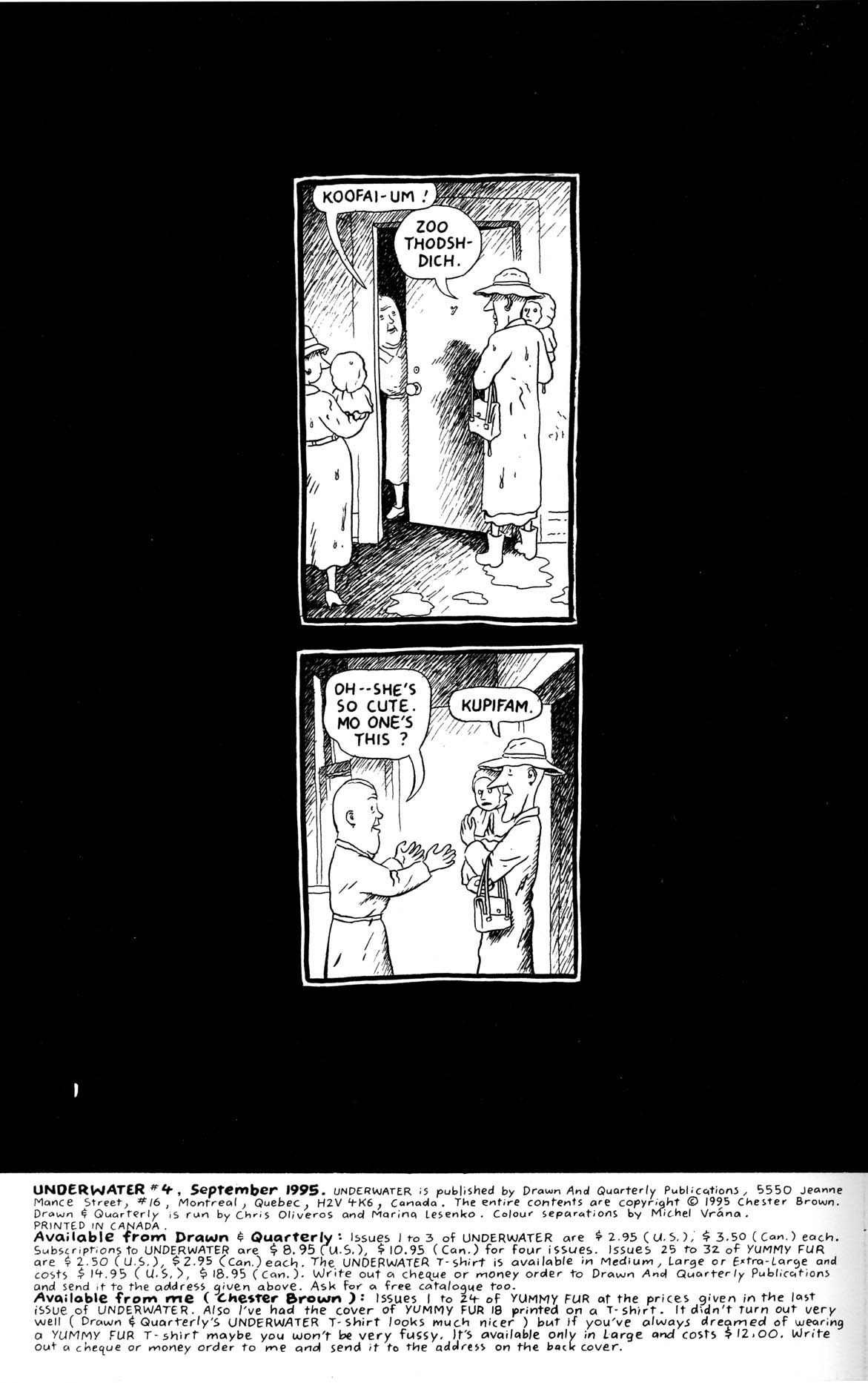 Read online Underwater comic -  Issue #4 - 2