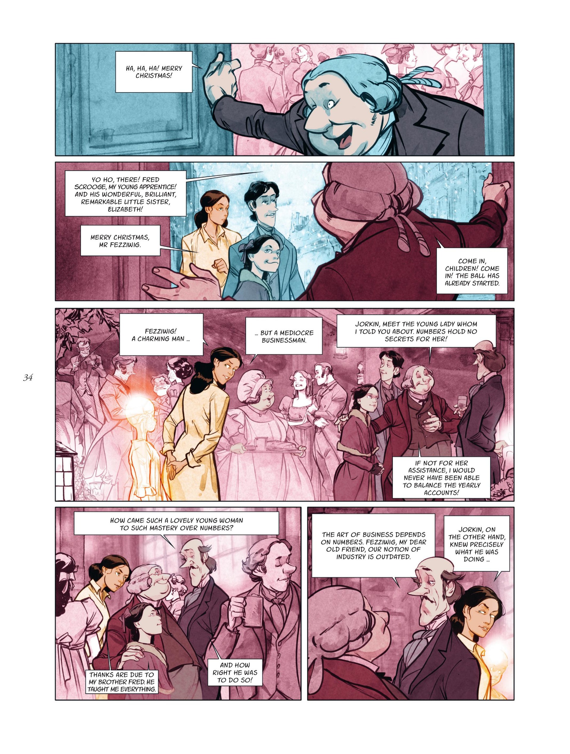 Read online A Christmas Carol: A Ghost Story comic -  Issue # Full - 36