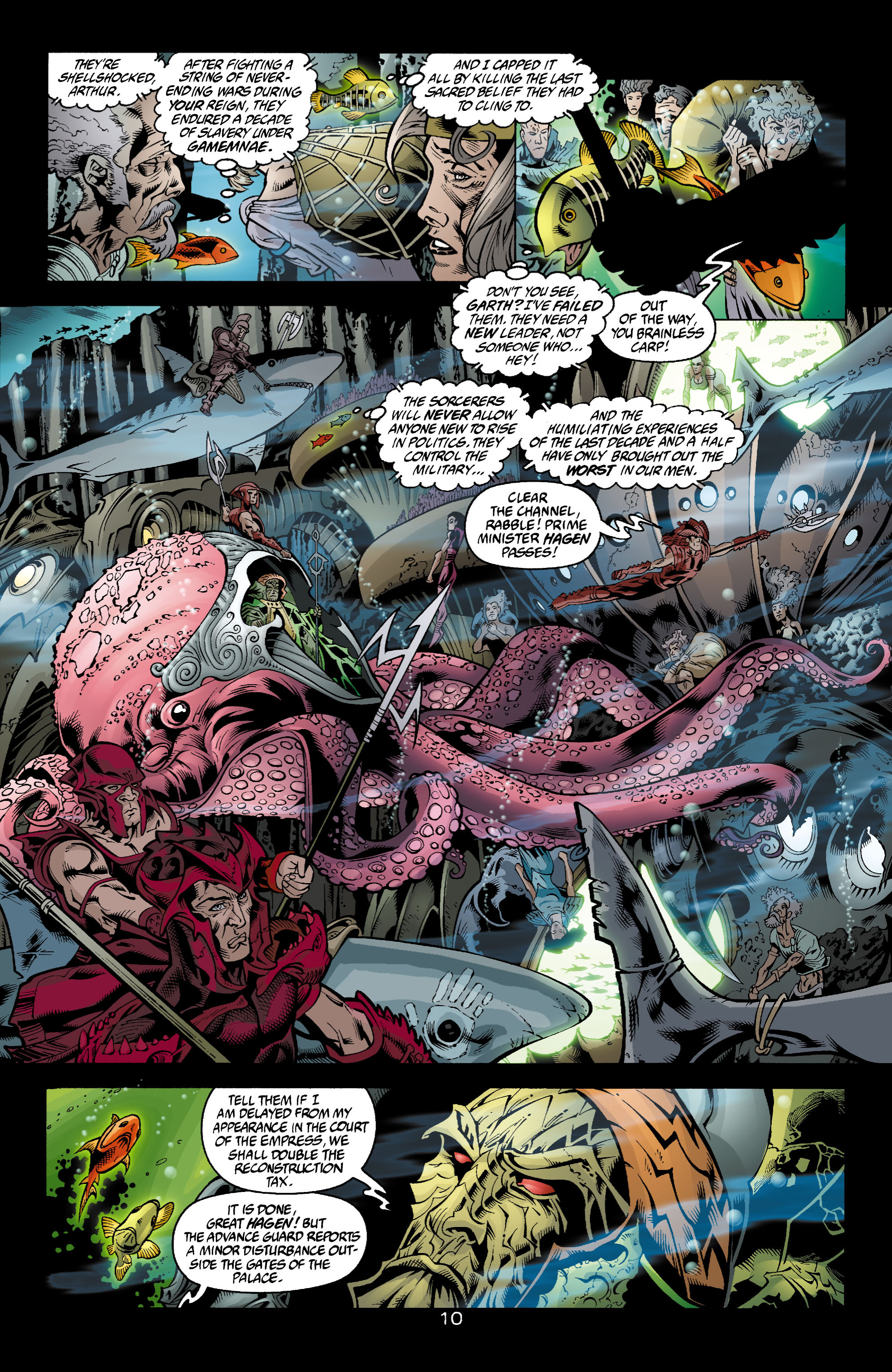 Aquaman (2003) Issue #4 #4 - English 11