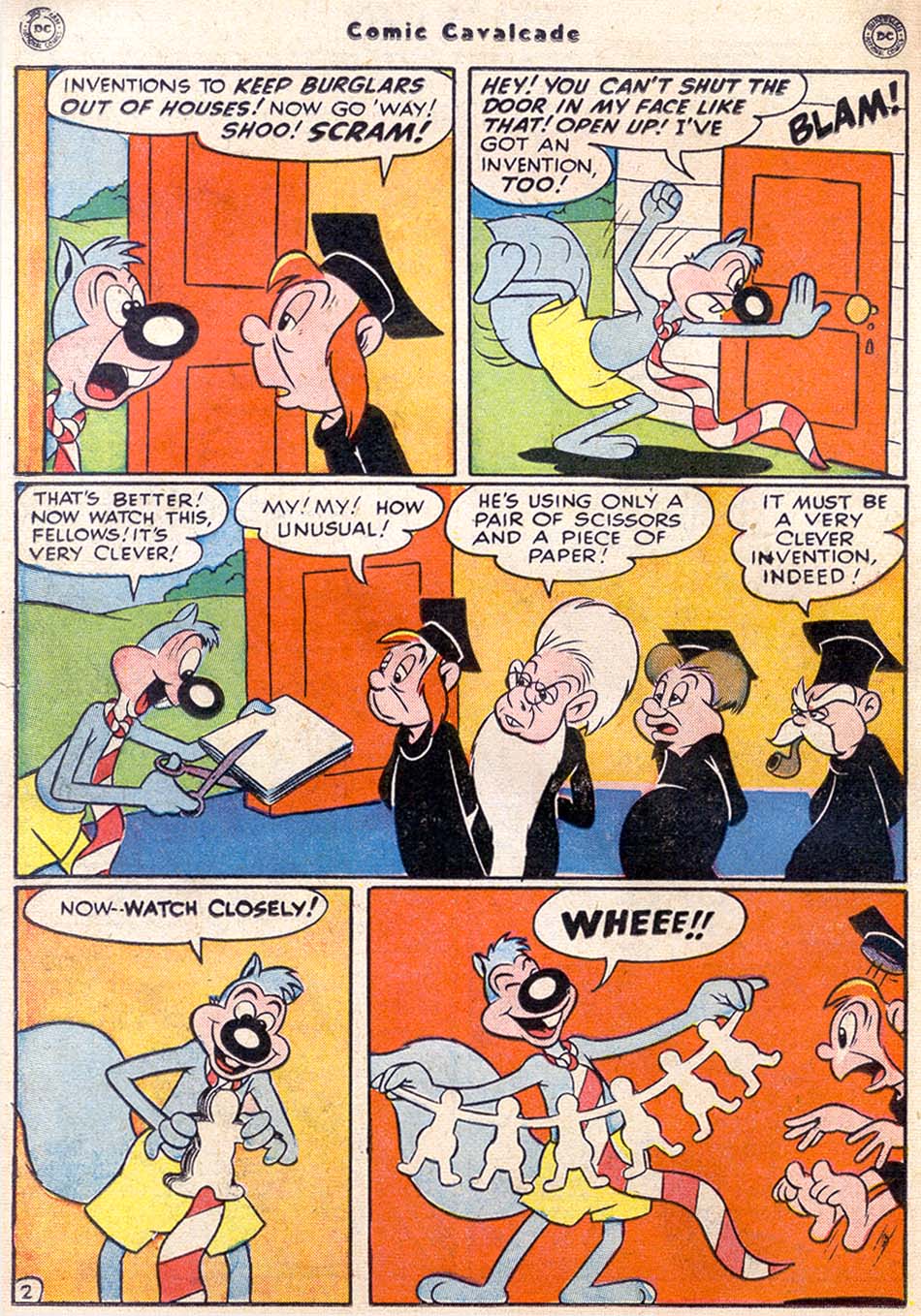 Read online Comic Cavalcade comic -  Issue #36 - 67