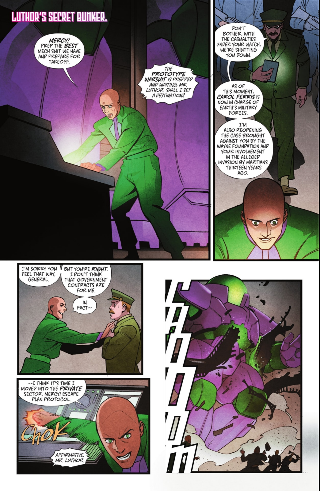 Read online DC: Mech comic -  Issue #6 - 10
