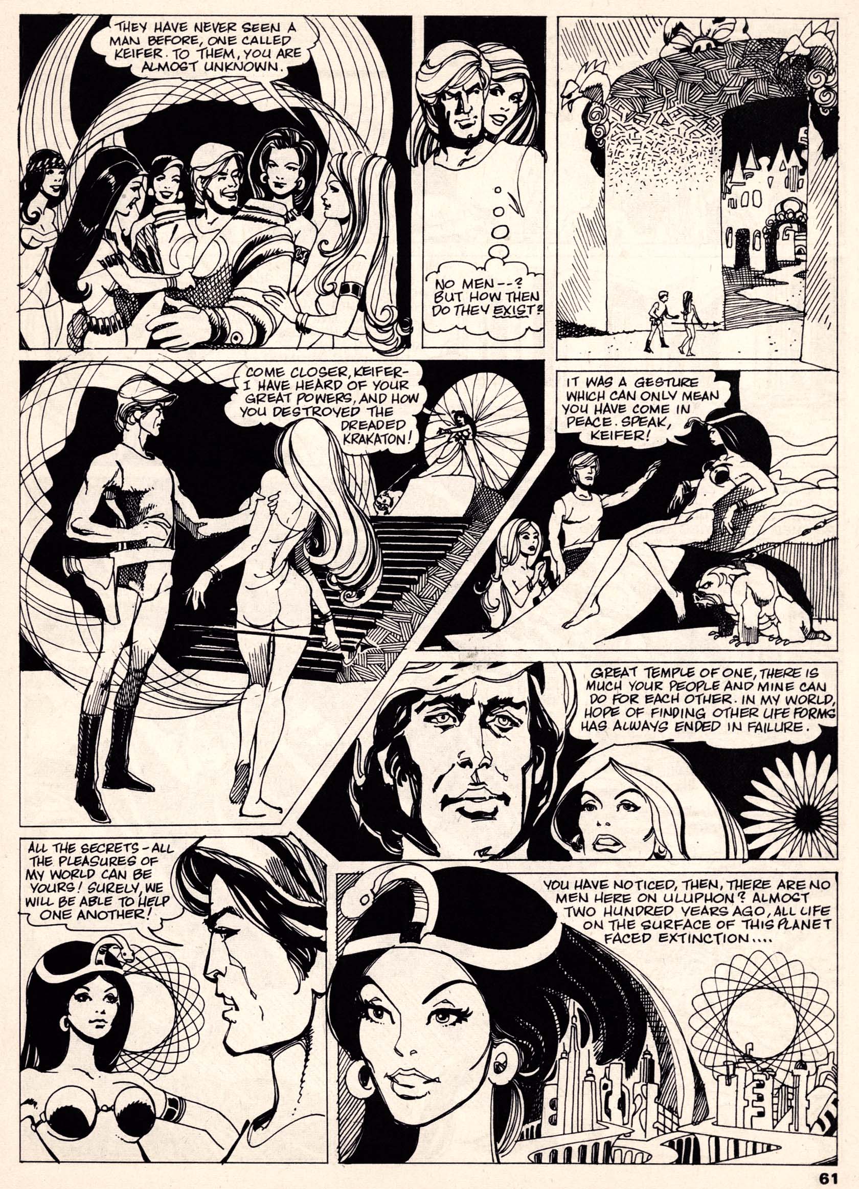 Read online Vampirella (1969) comic -  Issue # Annual 1972 - 61