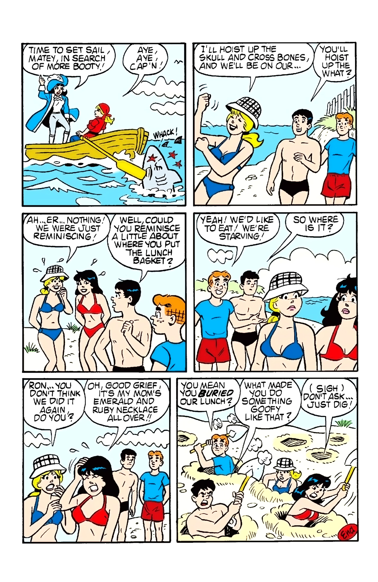 Read online Archie's Buried Treasure comic -  Issue # TPB - 87